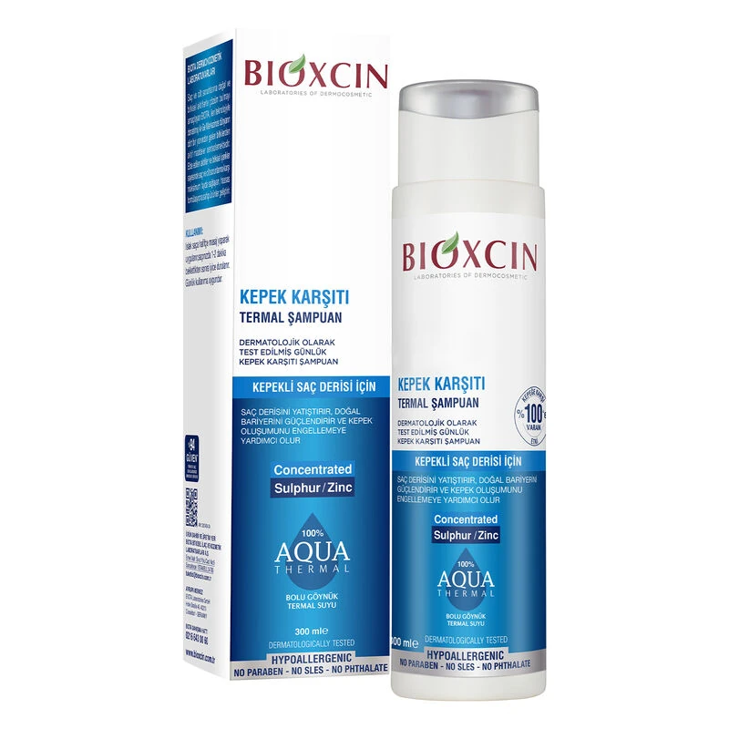 Bioxcin Aqua Thermal Kepek Karşıtı Bakım Şampuanı 300mL