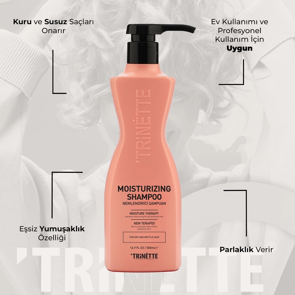 Trinette Professionnel Nemlendirici Profesyonel Şampuan 500ML