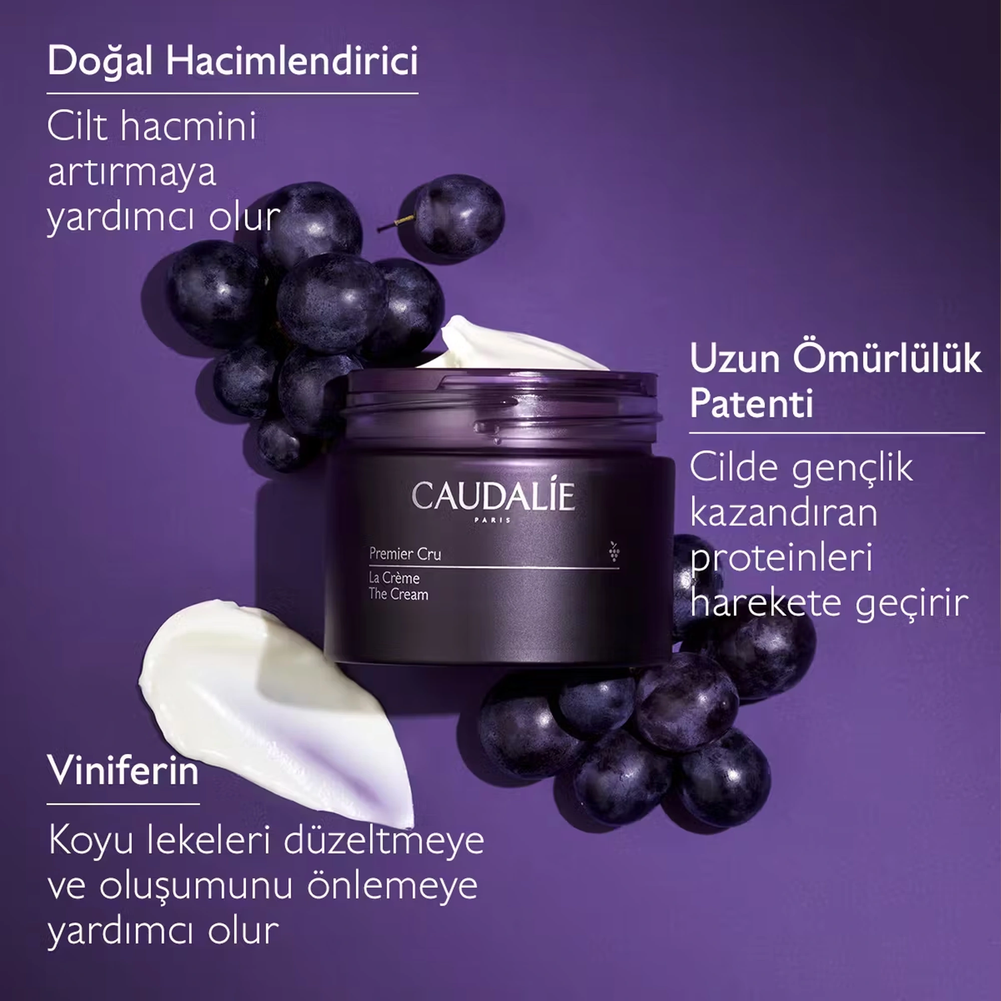  Caudalie Premier Cru Kapsamlı Yaşlanma Karşıtı Gündüz Bakım Kremi 50 ml