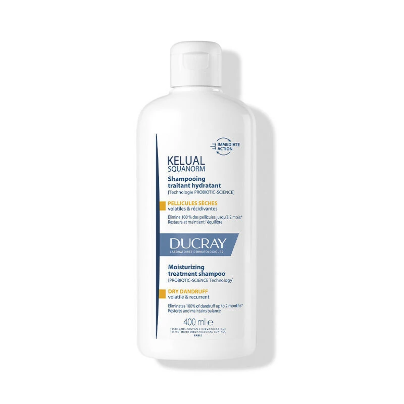 Ducray Kelual Squanorm Kuru Saçlar İçin 400 ml Kepek Şampuanı