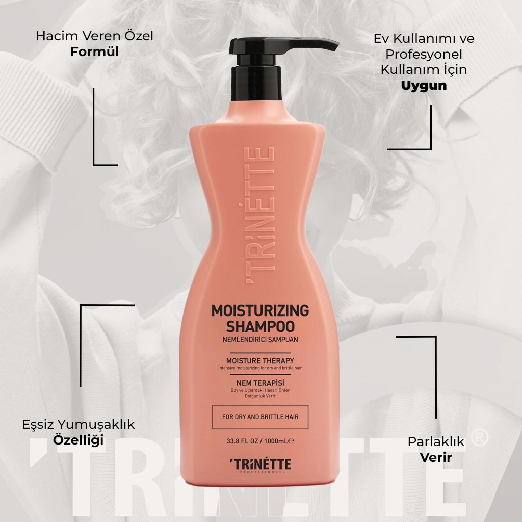 Trinette Professionnel Nemlendirici Profesyonel Şampuan 1000ML