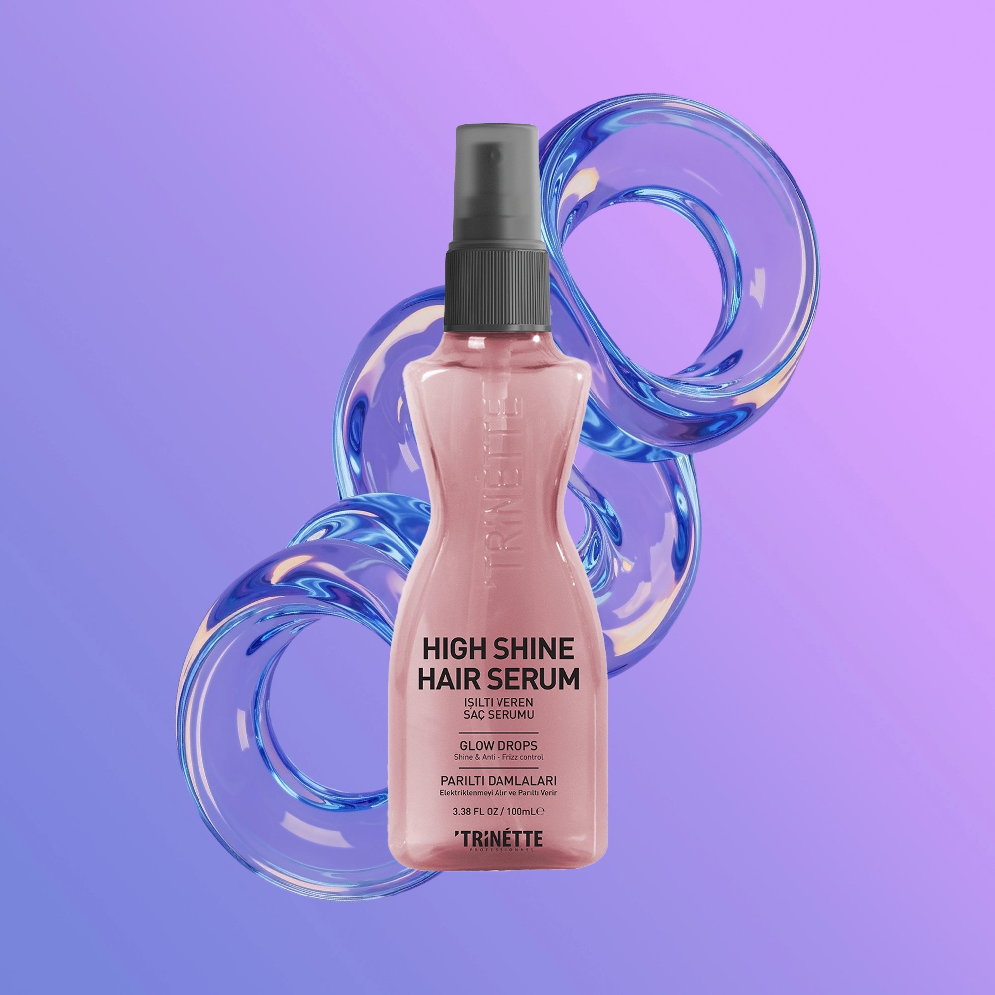 Trinette Professionnel Işıltı Veren Saç Serumu 100ML