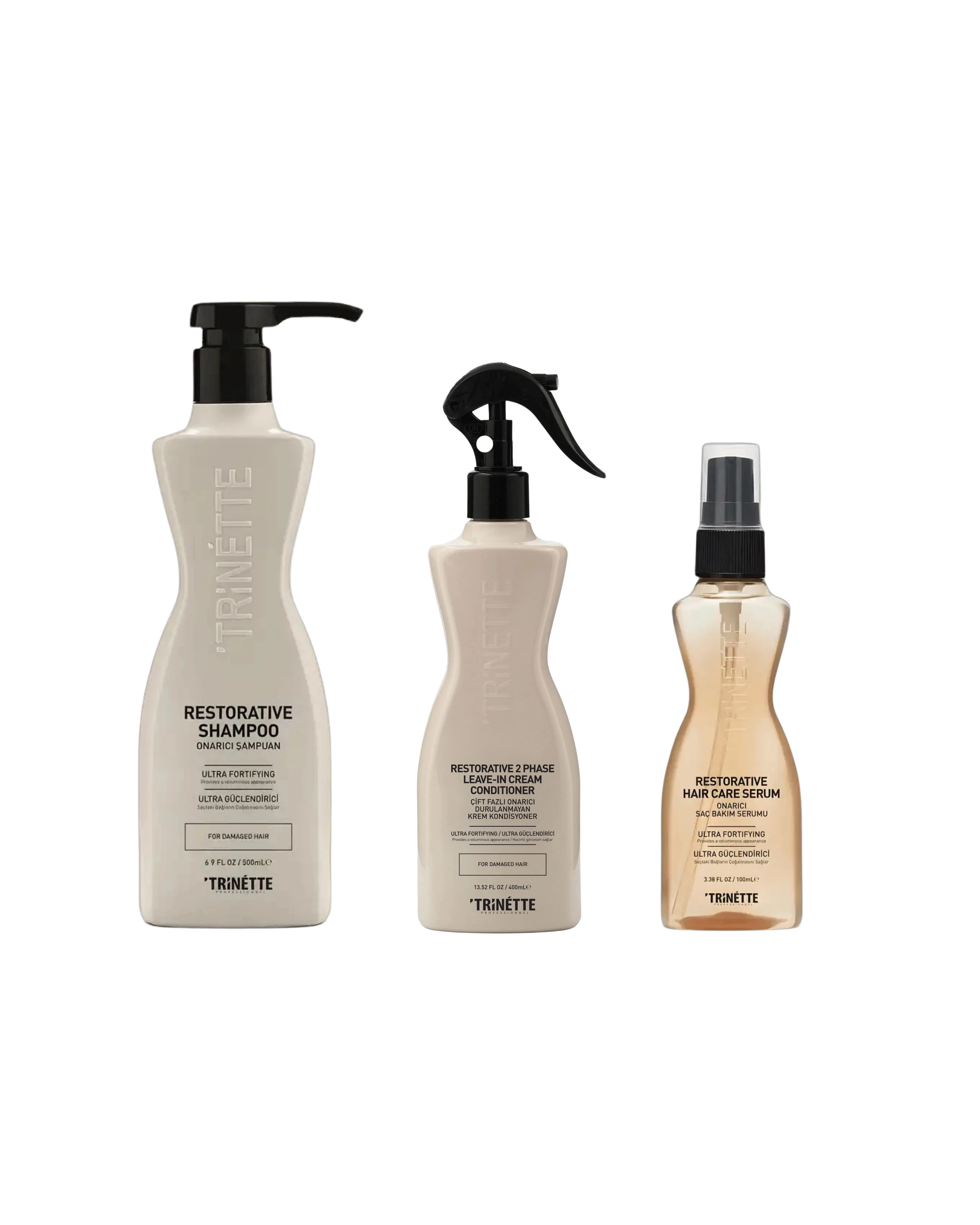 Trinette Professionnel Onarıcı Saç Bakım Seti 