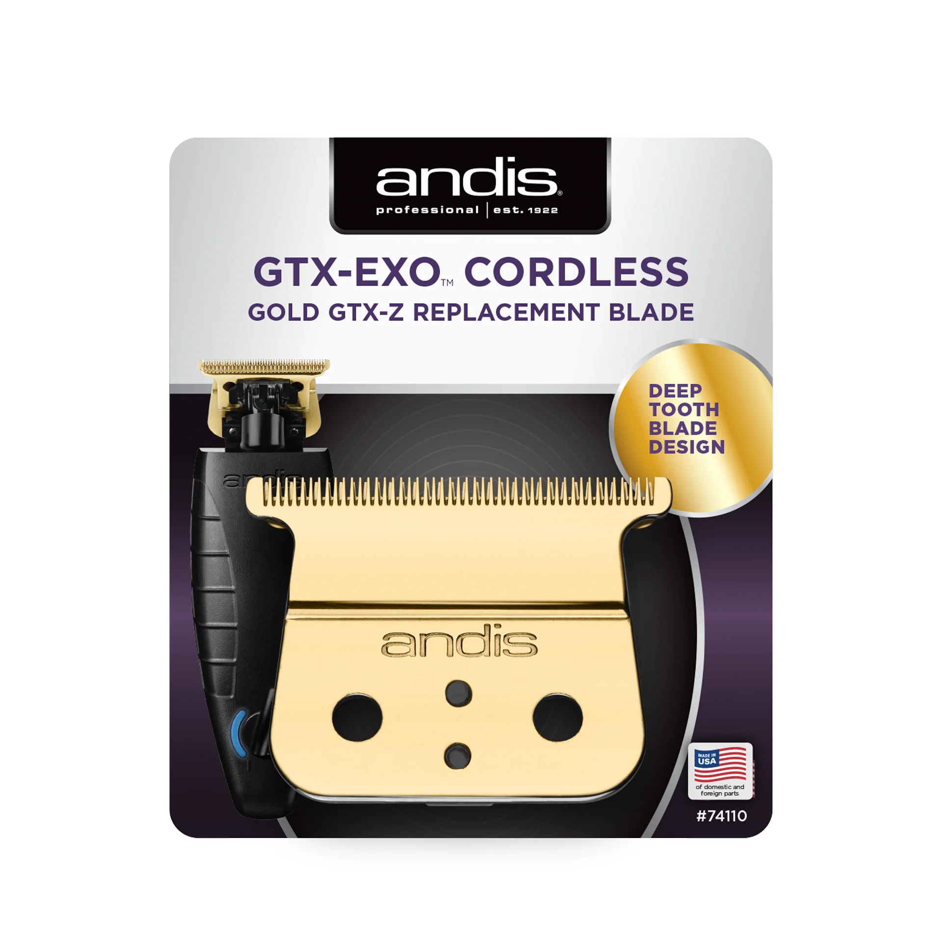 Andis GTX-EXO Cordless Gold Bıçak