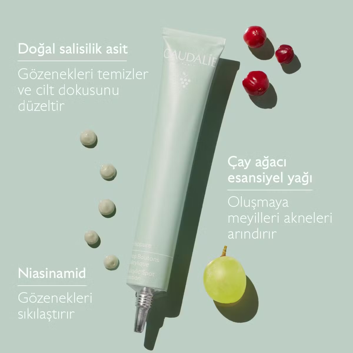 Caudalie Vinopure Akne Karşıtı Salisilik Spot Krem 15mL