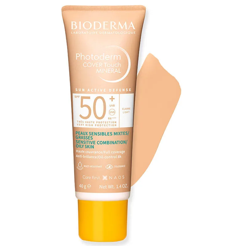 Bioderma Photoderm Cover Touch Mineral SPF 50 40Gr - Light