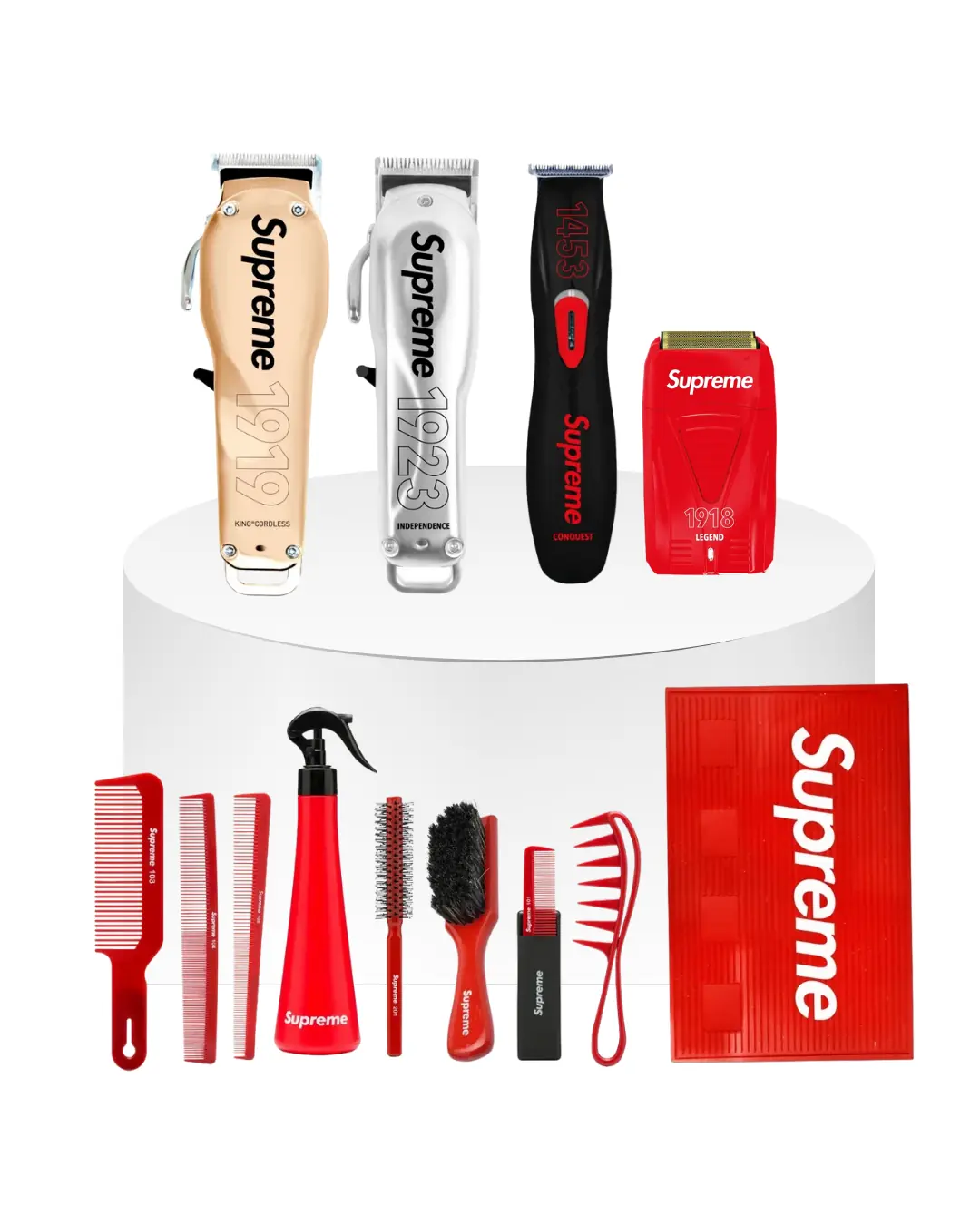 Supreme Berberler İçin Profesyonel Tıraş Makinesi Seti