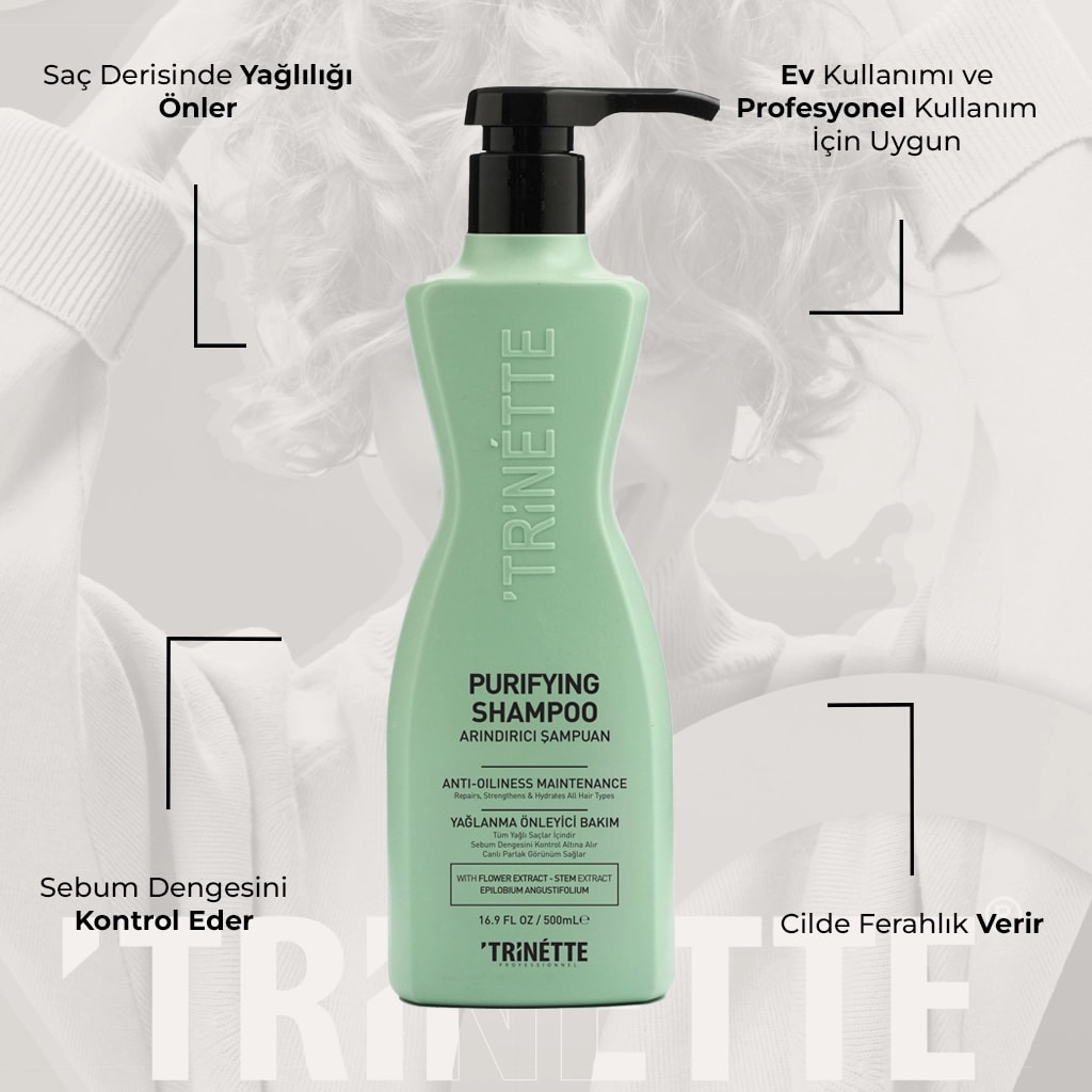 Trinette Professionnel Arındırıcı Profesyonel Şampuan 500ML