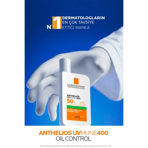 La Roche Posay Anthelios Oil Control Yüz Güneş Kremi SPF50+ 50mL