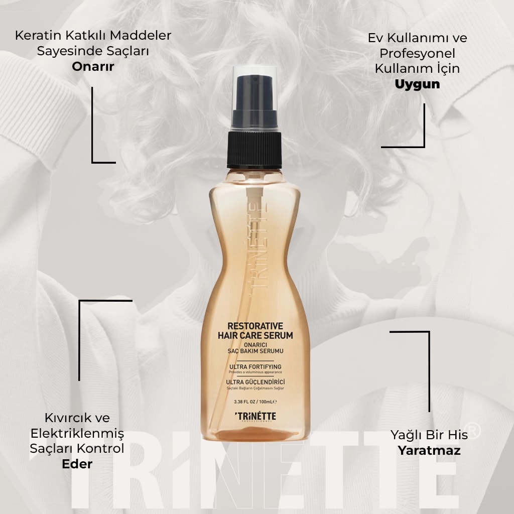 Trinette Professionnel Onarıcı Saç Bakım Serumu 100ML