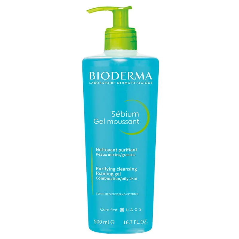 Bioderma Sebium Foaming Yüz Temizleyici Jel 500 mL