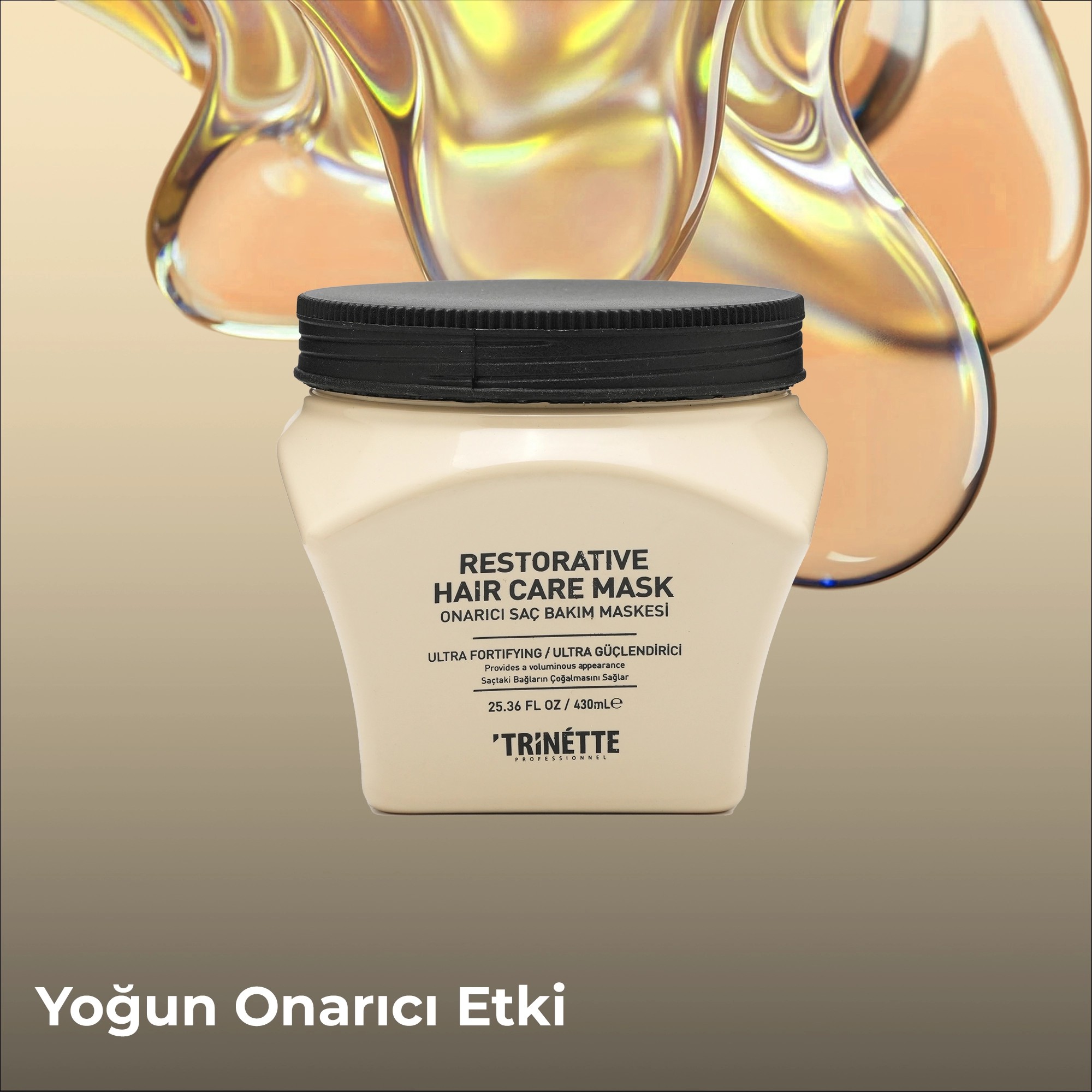 Trinette Professionnel Onarıcı Saç Bakım Maskesi 430ML