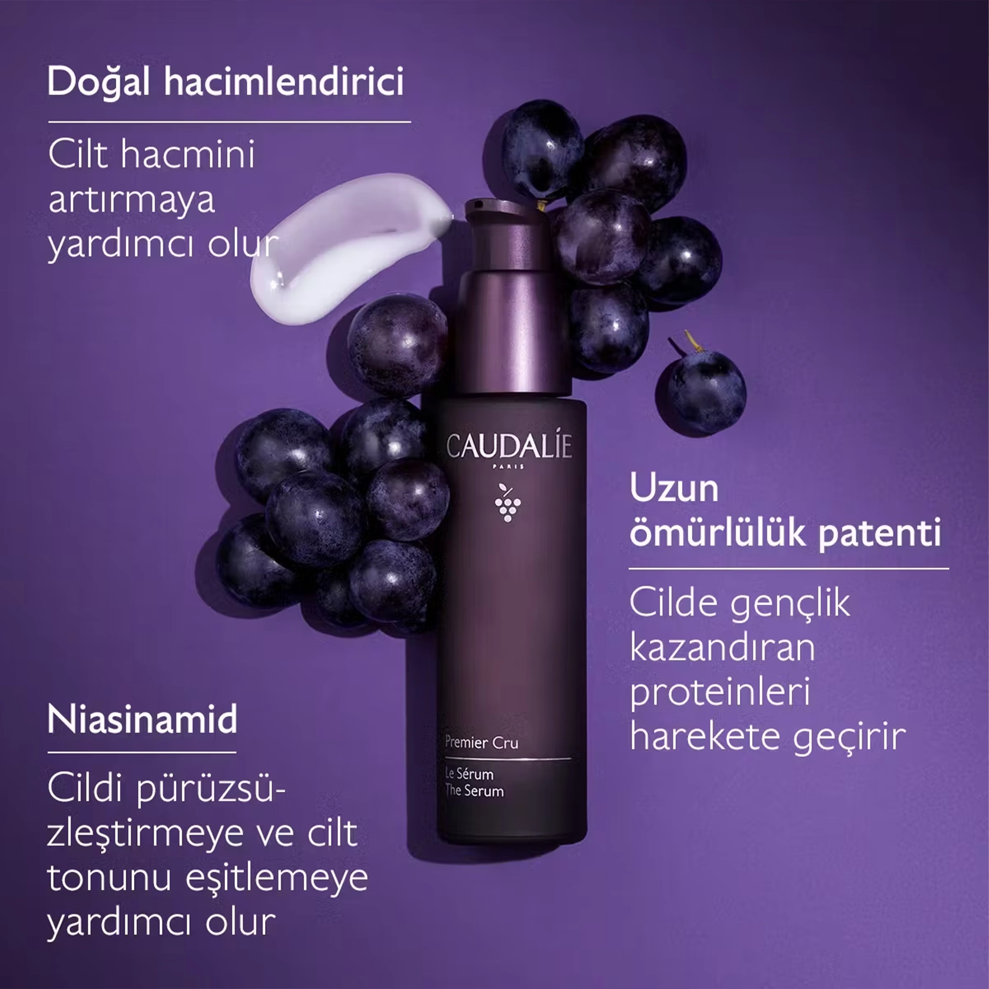 Caudalie Premier Cru Kapsamlı Yaşlanma Karşıtı Serum 30mL