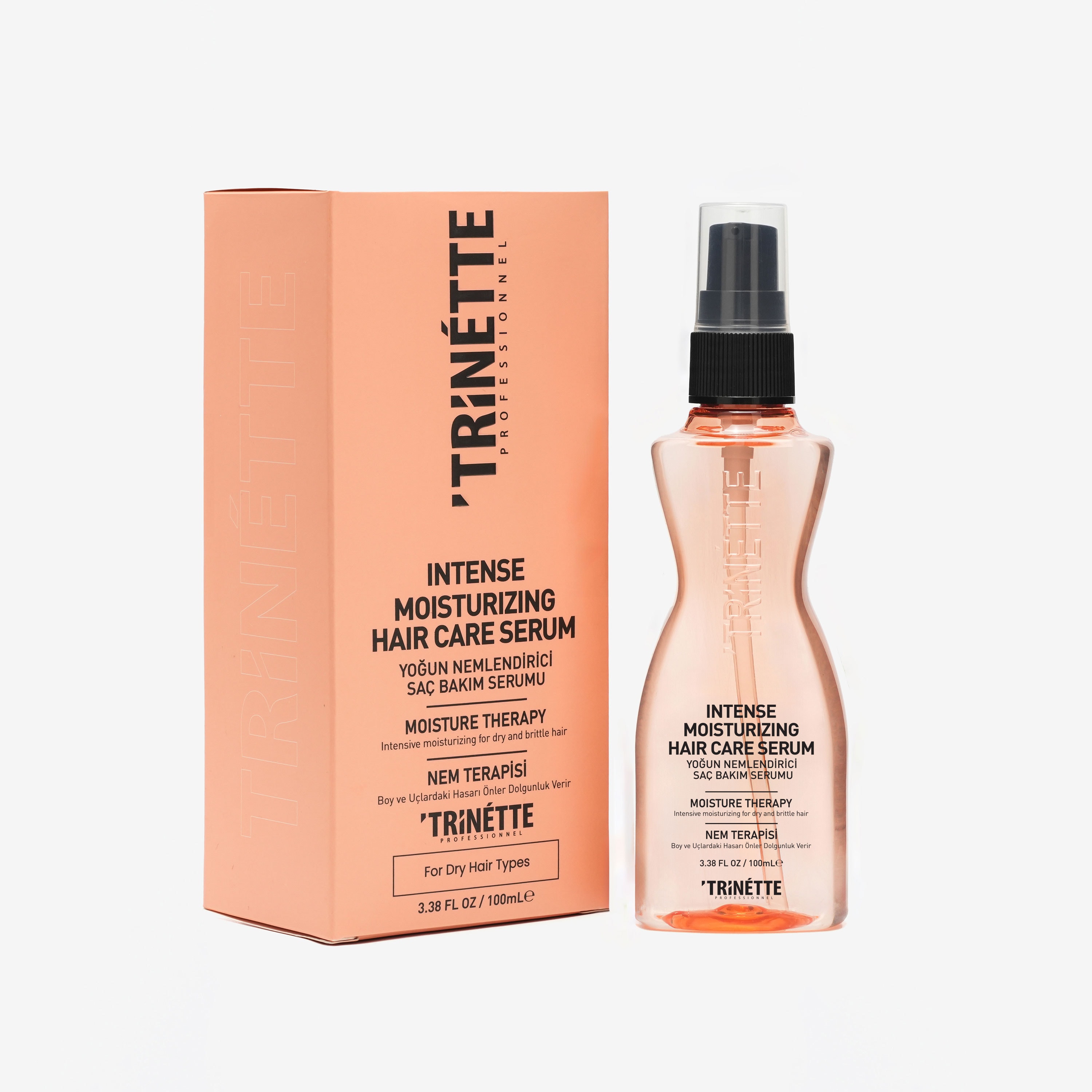 Trinette Professionnel Yoğun Nemlendirici Saç Bakım Serumu 100ML