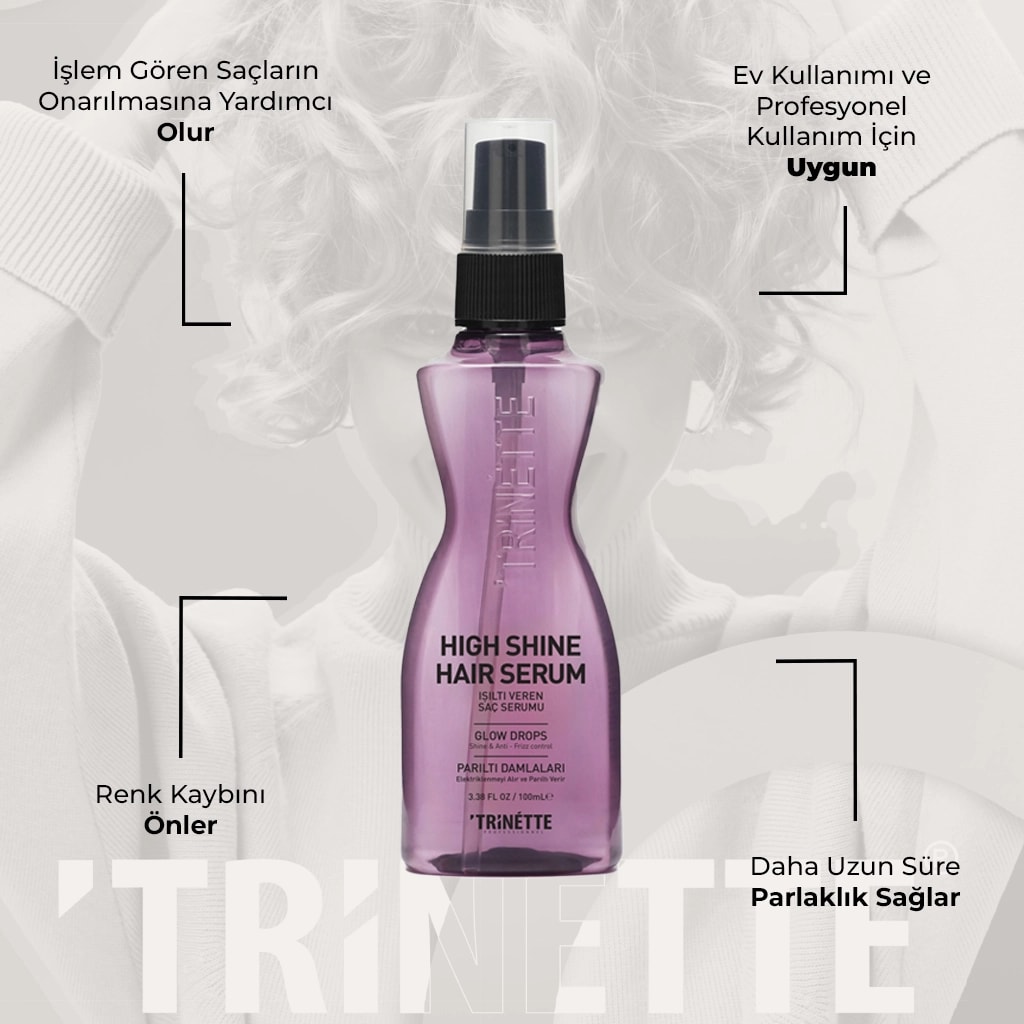 Trinette Professionnel Işıltı Veren Saç Serumu 100ML