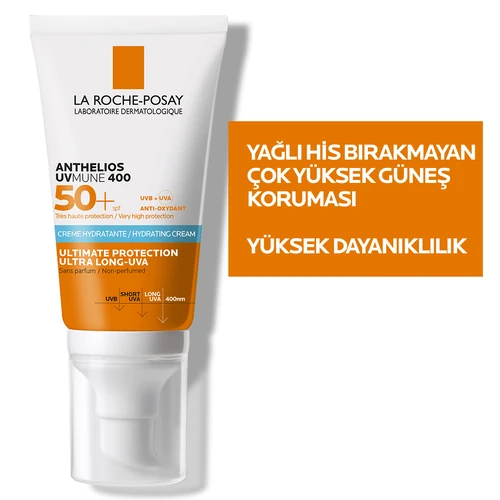 La Roche Posay Anthelios UVMune SPF50+ Nemlendirici Güneş Kremi 50mL