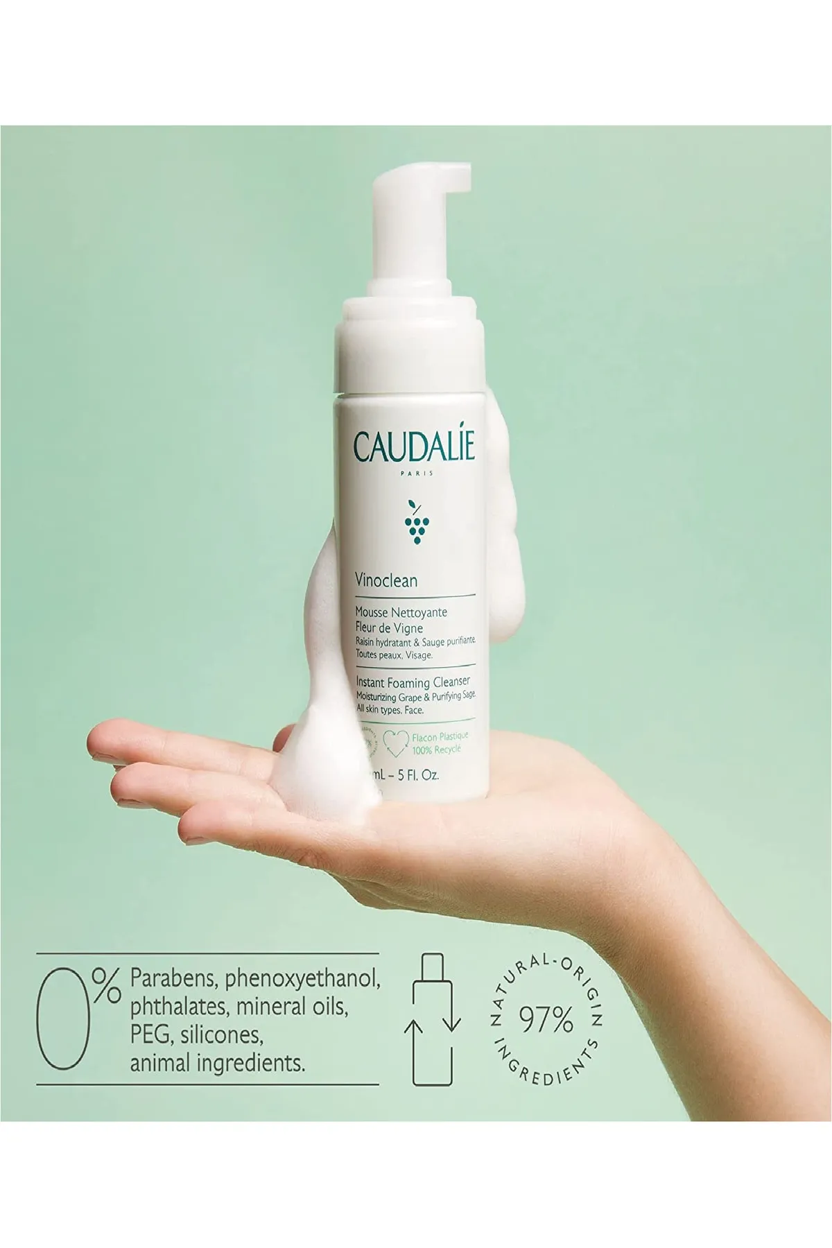 Caudalie Vinoclean Yeni Köpük Temizleyici 150mL