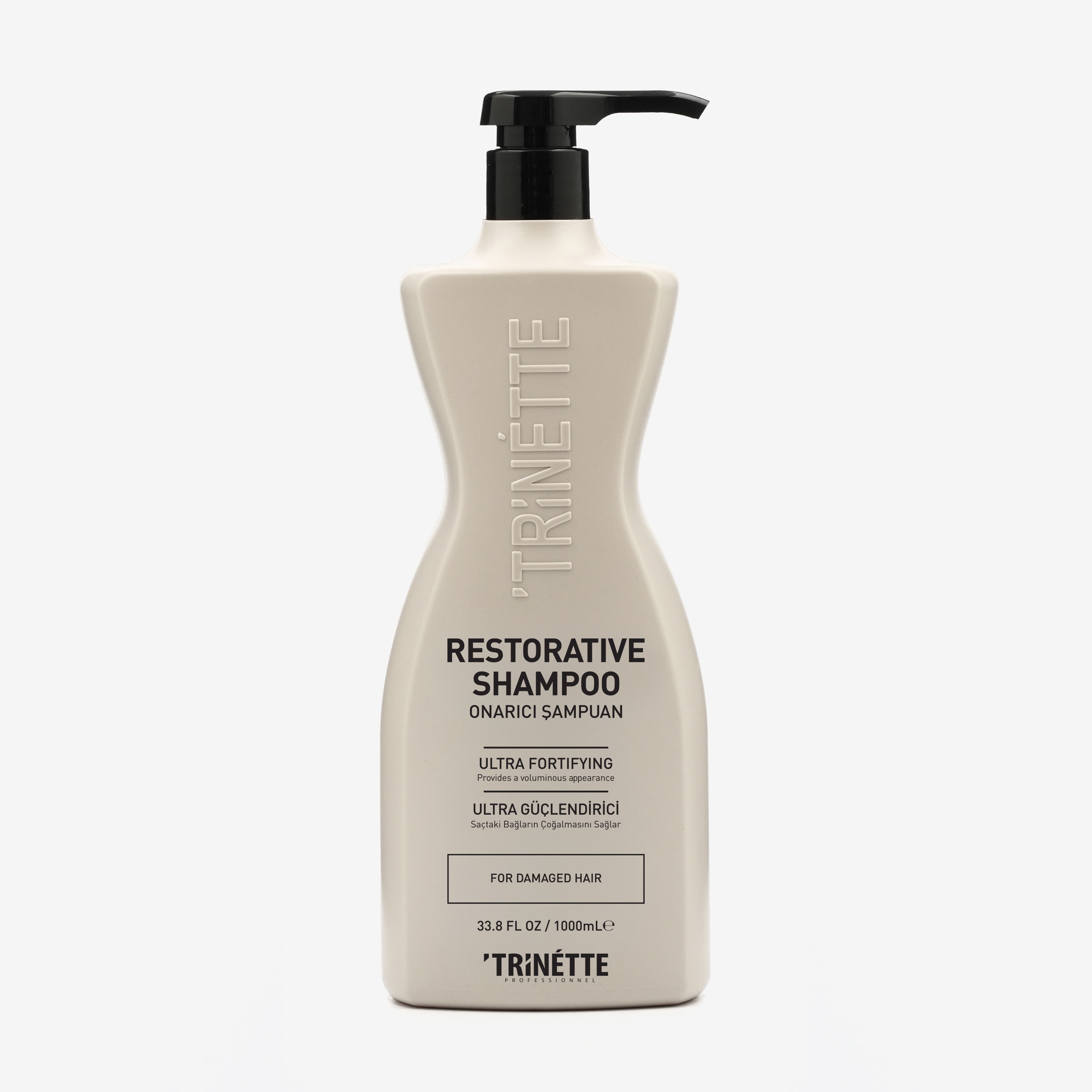 Trinette Professionnel Yıpranmış Saçlar İçin Onarıcı Profesyonel Şampuan 1000ML