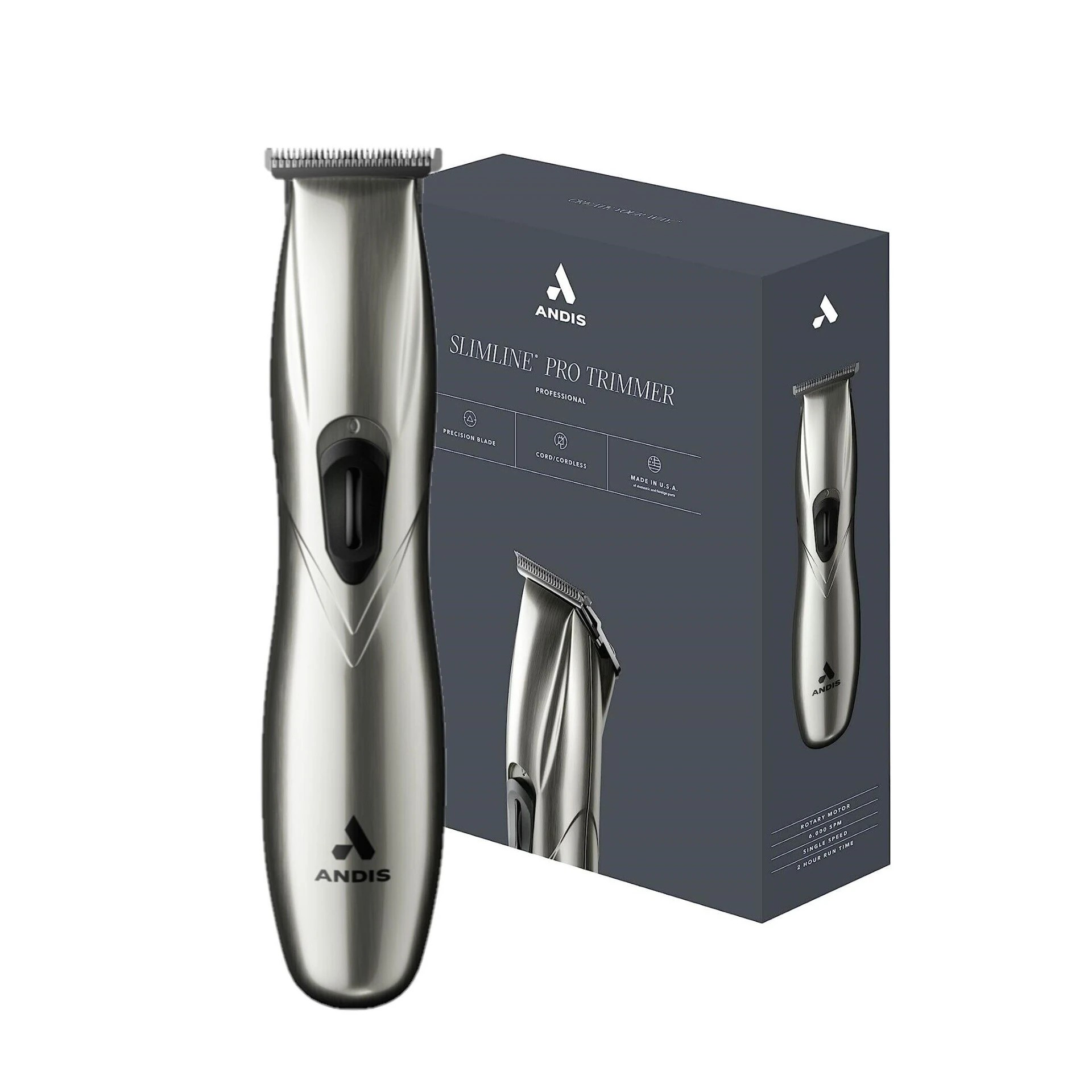 Andis Slimline® Pro Li T- Blade Chrome Trimmer