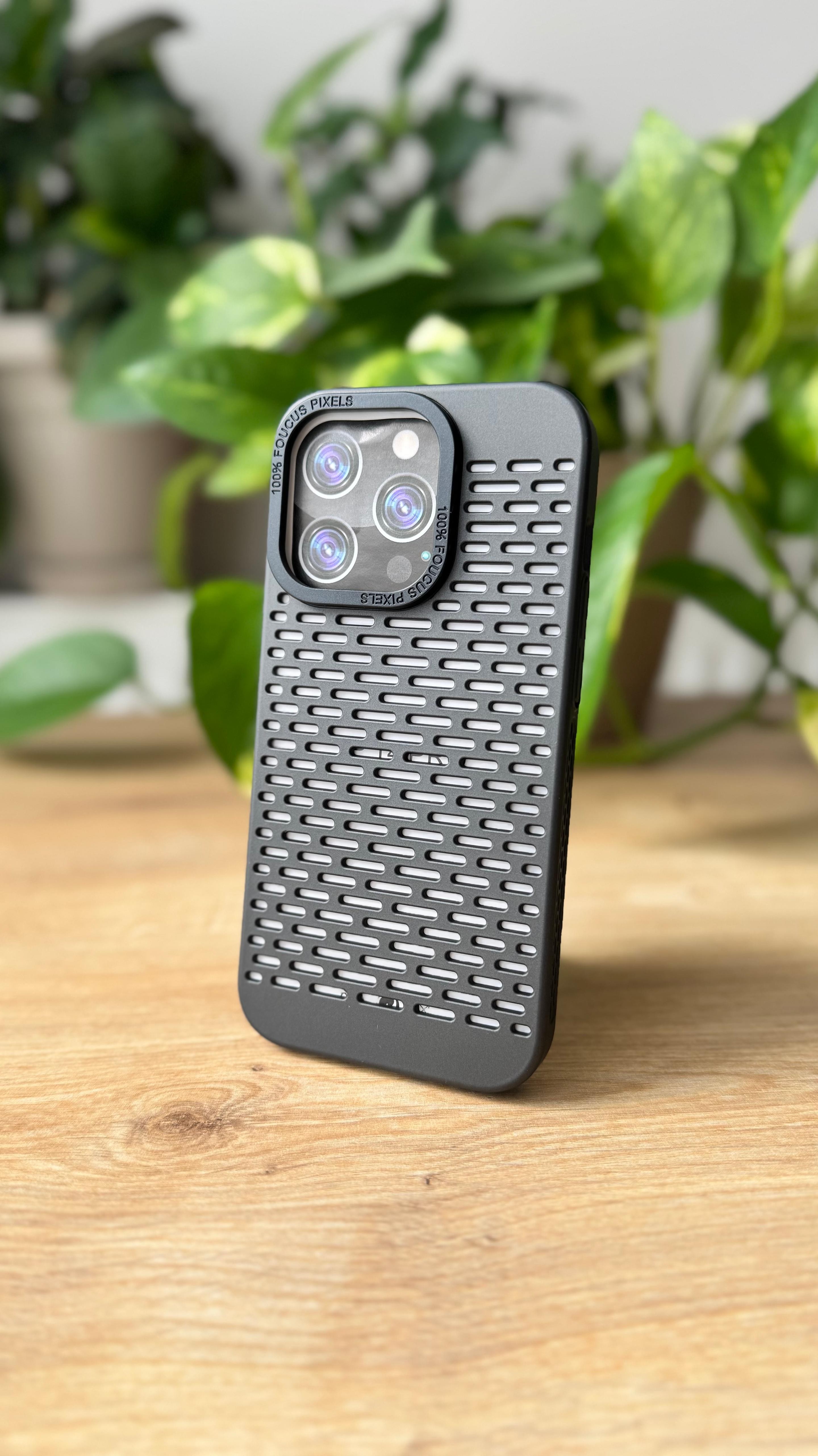 iPhone Uyumlu Grill Tasarımlı Kılıf – Şık, Koruyucu ve Tarzınızı Yansıtan Kapak