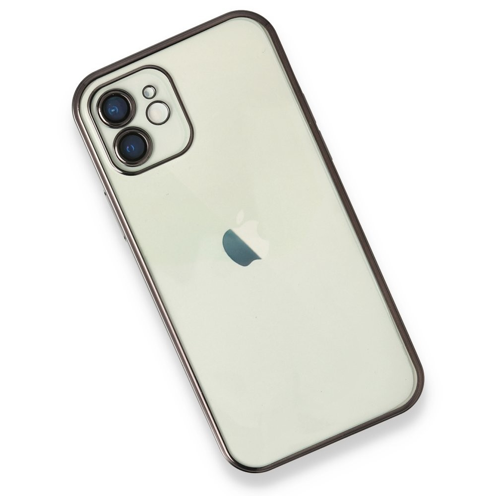 iPhone Uyumlu - Lens Korumalı Elektro Silikon Kılıf