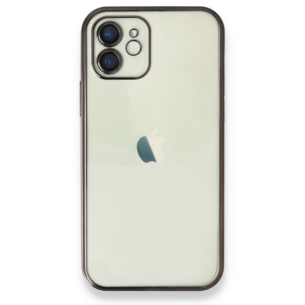 iPhone Uyumlu - Lens Korumalı Elektro Silikon Kılıf