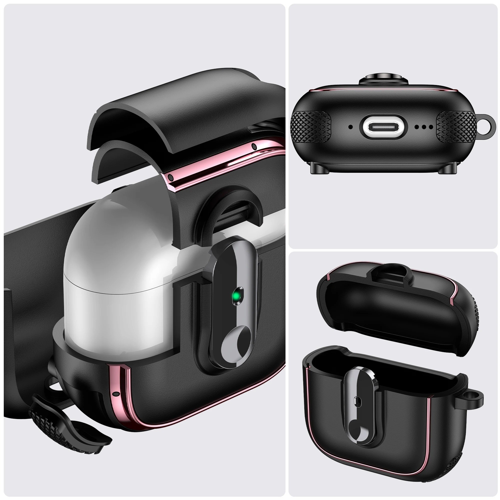 Nice AirPods Kılıf – Silikon Koruyucu Kılıf