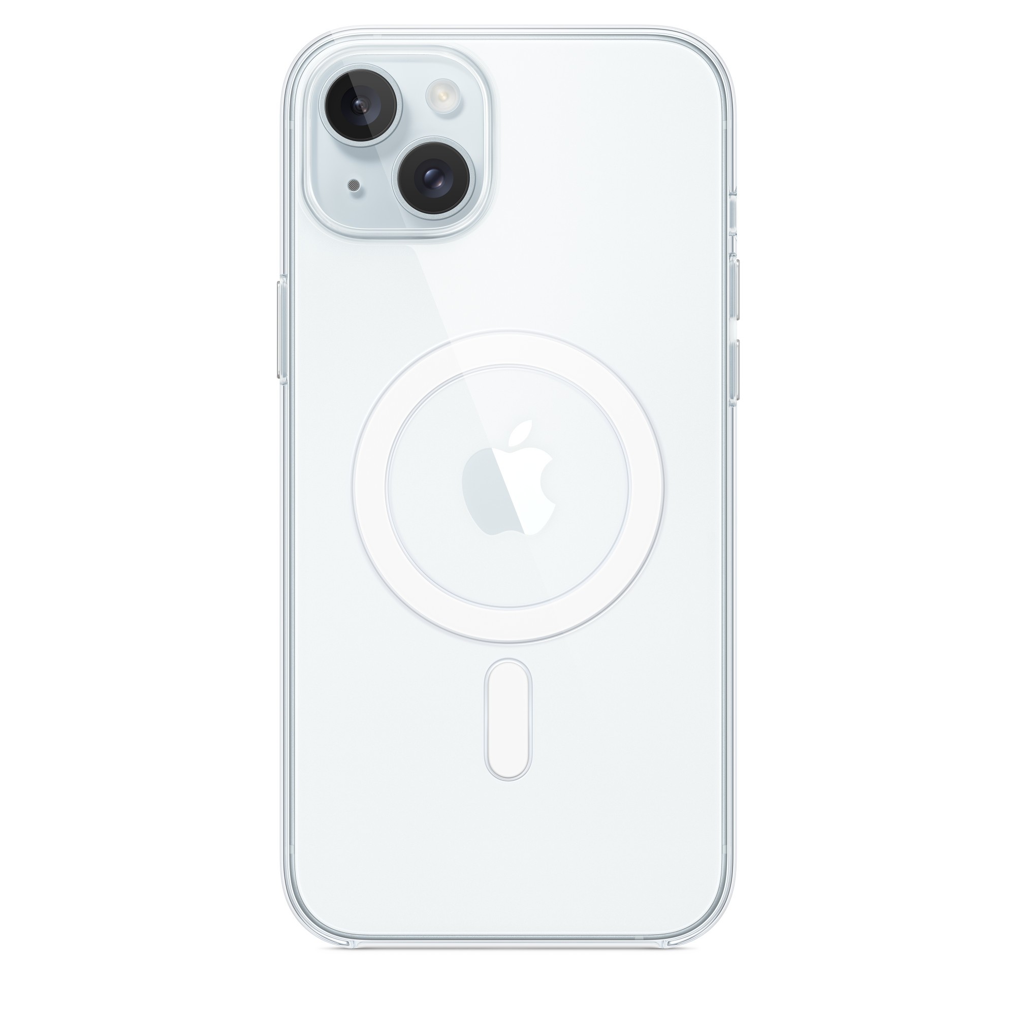 iPhone MagSafe Uyumlu Şeffaf TPU Kılıf – Sararmaya Dirençli, İnce ve Dayanıklı Koruma - iPhone 15 Plus