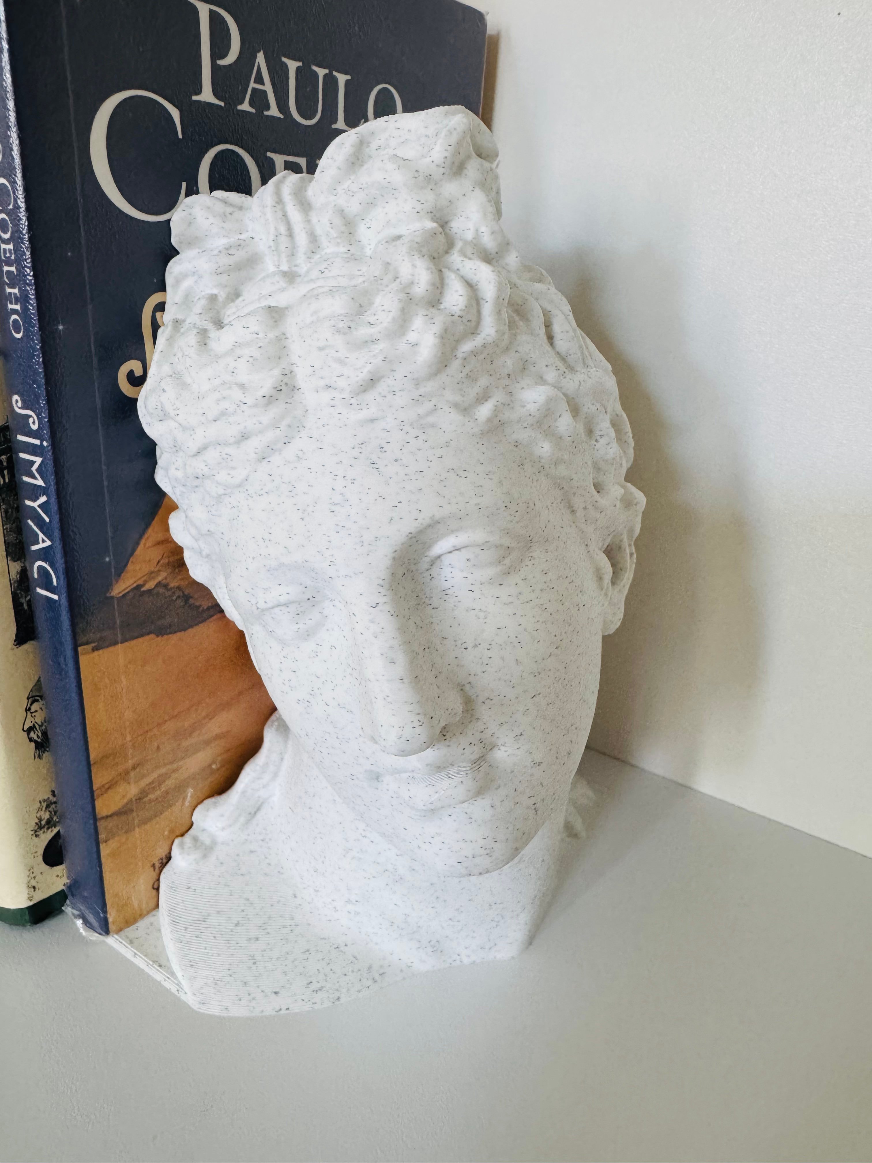 Apollo Büst Kitap Tutucu