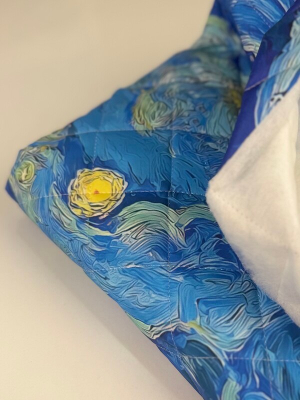 Van Gogh Su Geçirmez Kapitone Kumaş