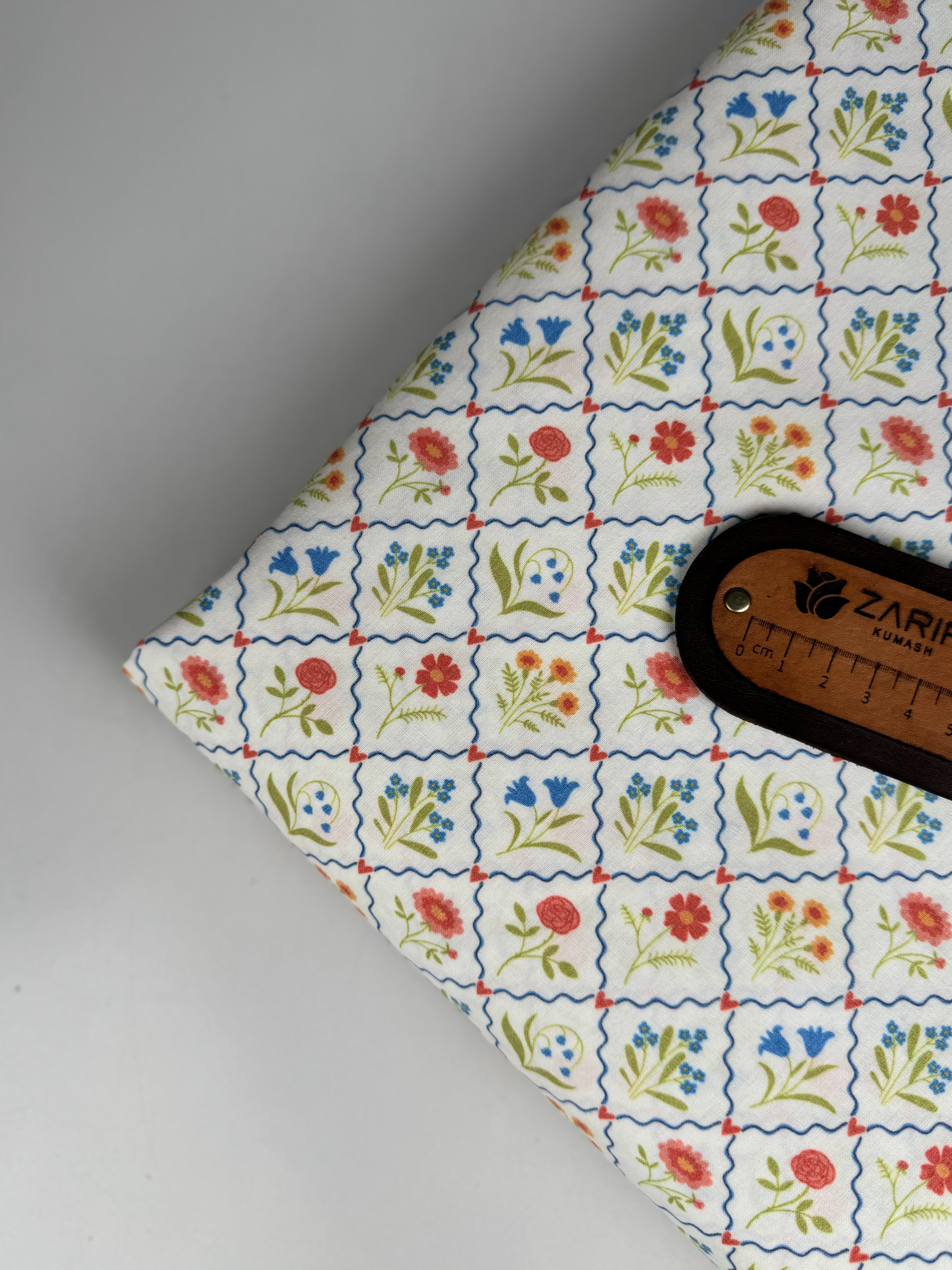 Bellflower Poplin Kumaş