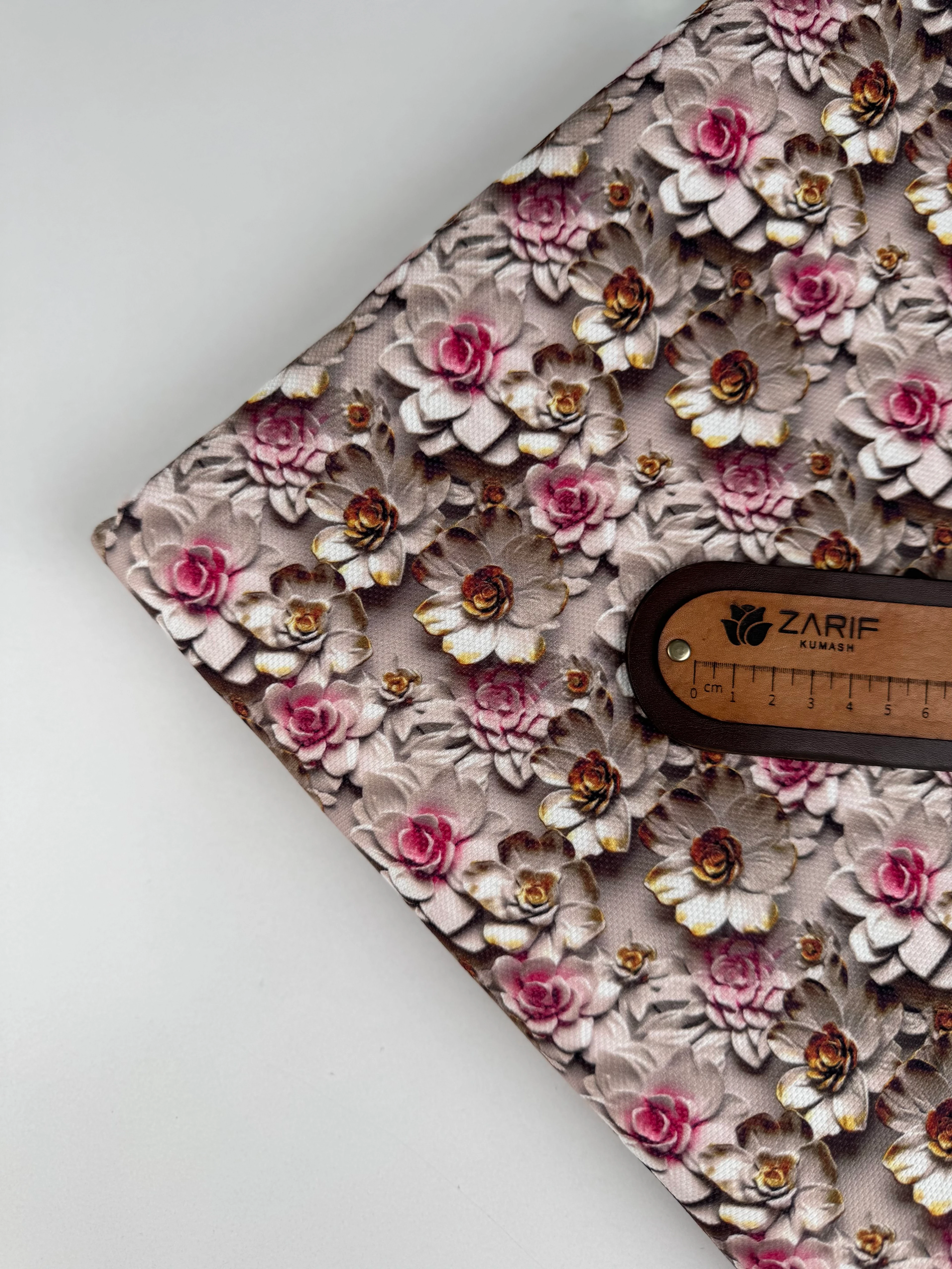 Taş Gülü Petek Duck Kumaş