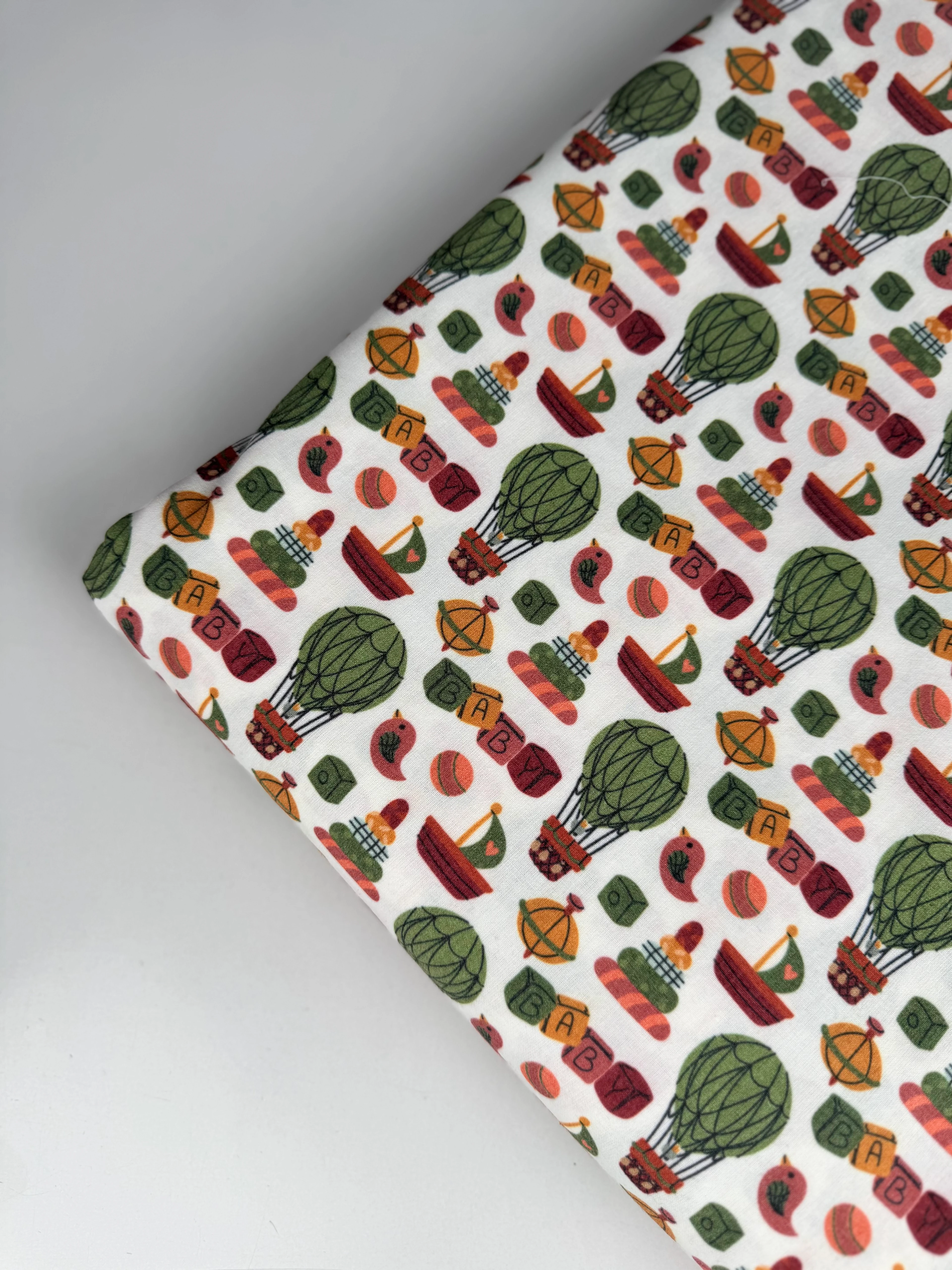 Baby Travel Poplin Kumaş