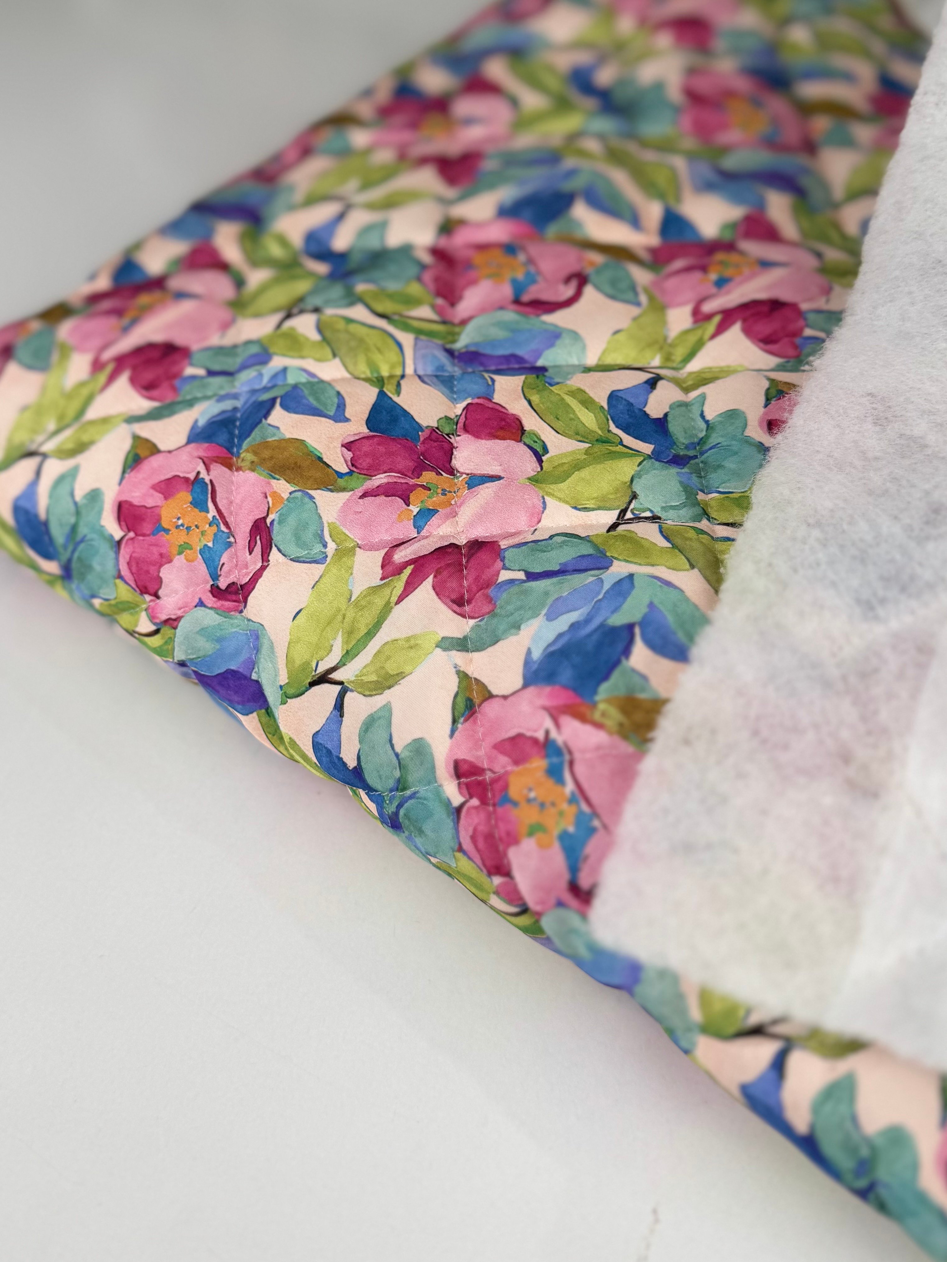 Handmade Water Colour Su Geçirmez Kapitone Kumaş
