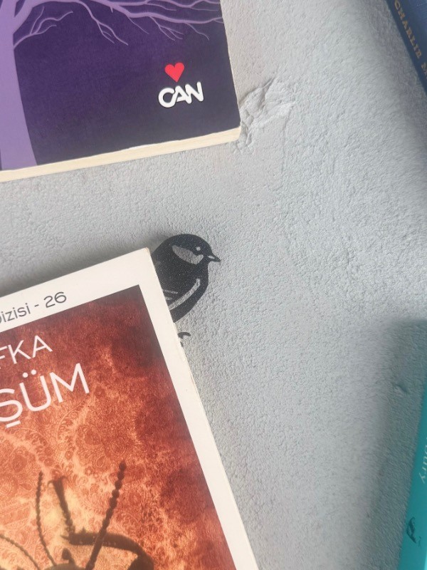 4'lü Set Kuş Figürlü Kitap Ayracı 