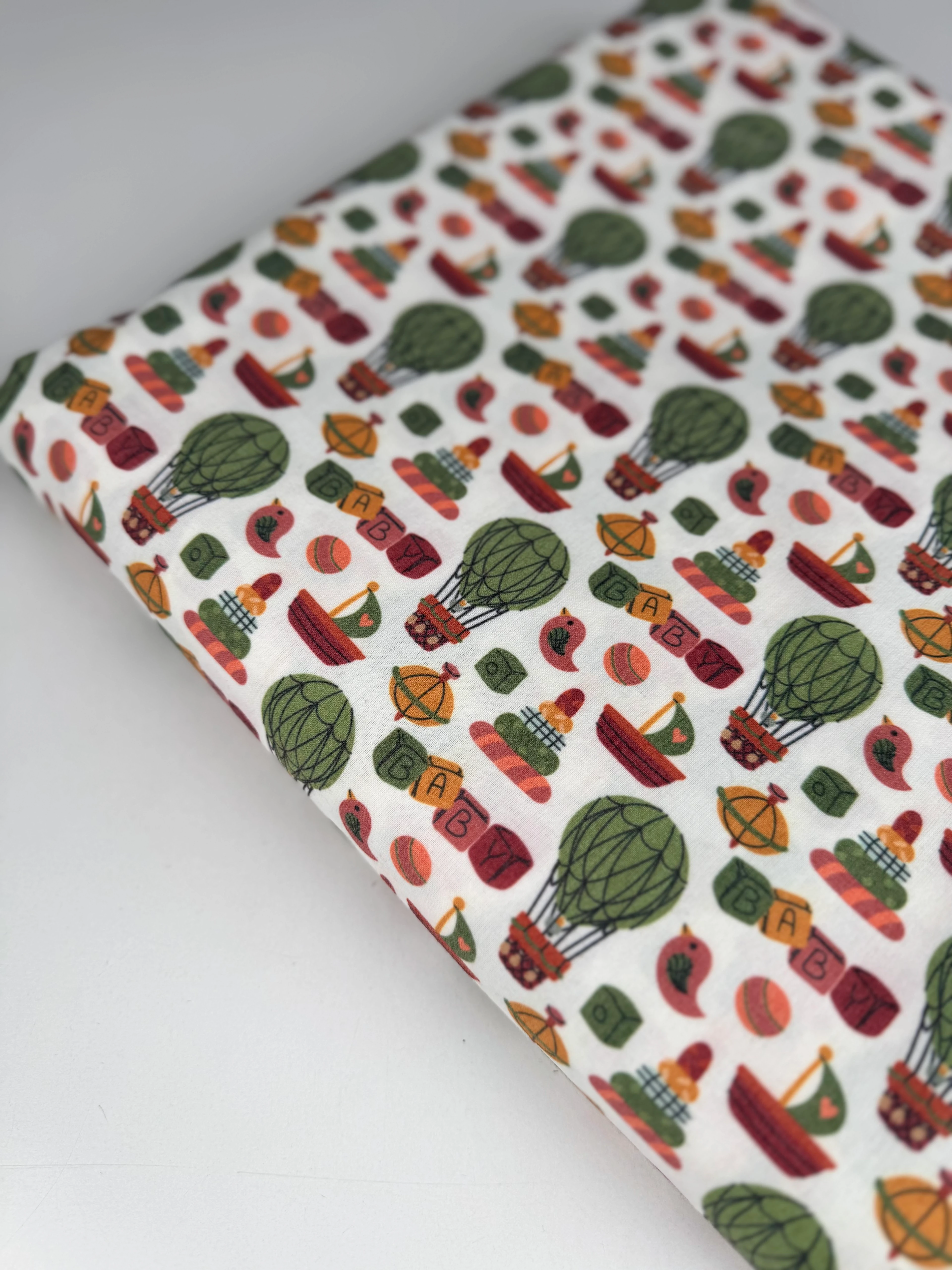 Baby Travel Poplin Kumaş