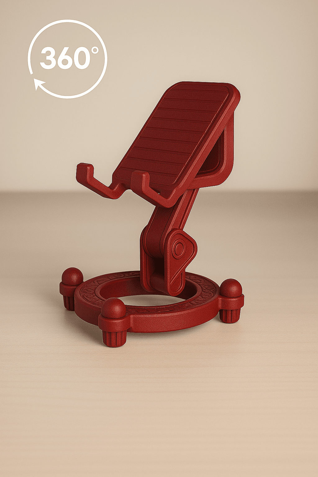 360° Döner Ayarlı Telefon Standı – Şık ve Ergonomik Tasarım