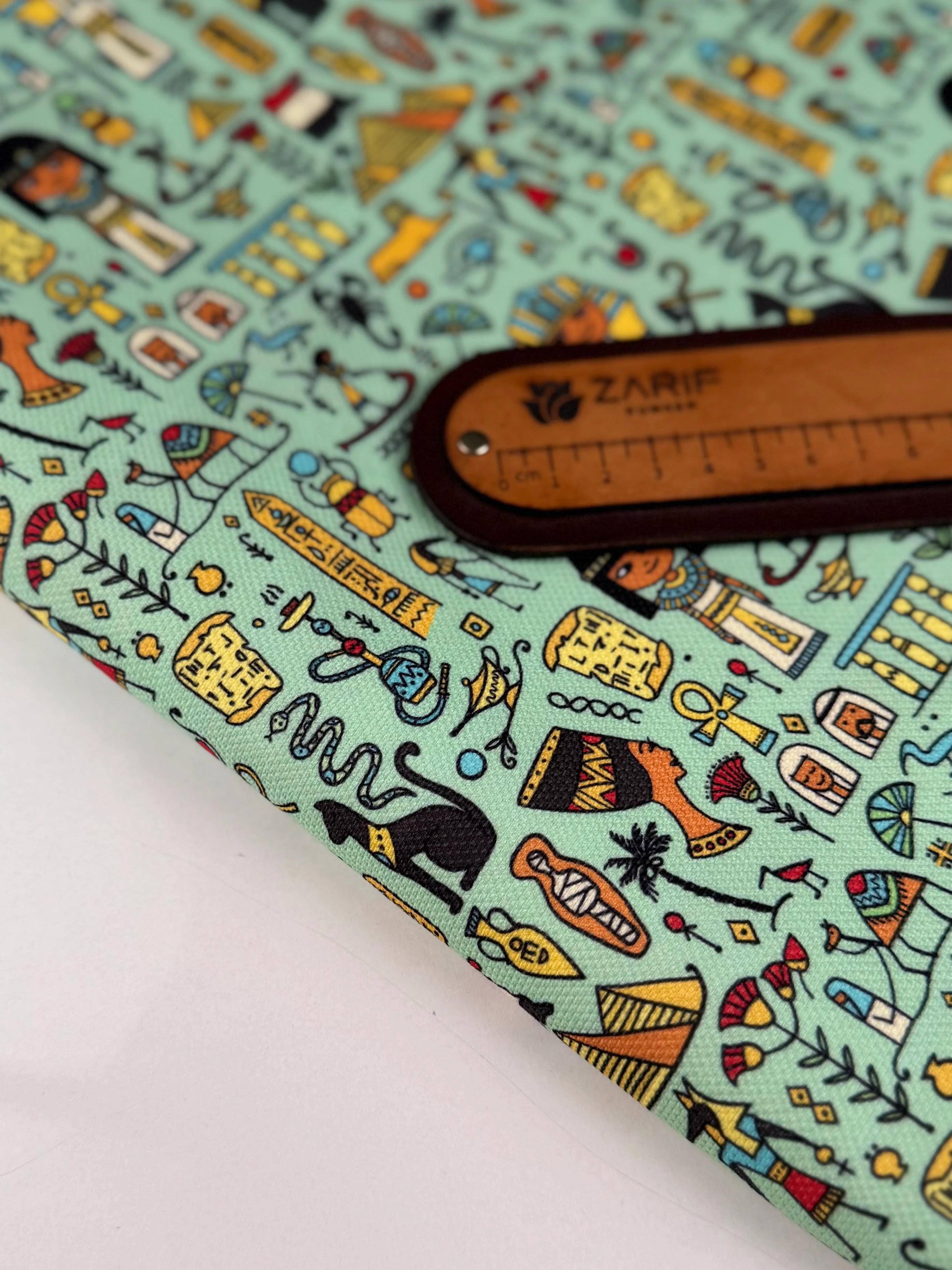 Antik Mısır Petek Duck Kumaş