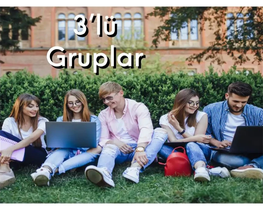 Online 3'lü Grup Ders Paketleri