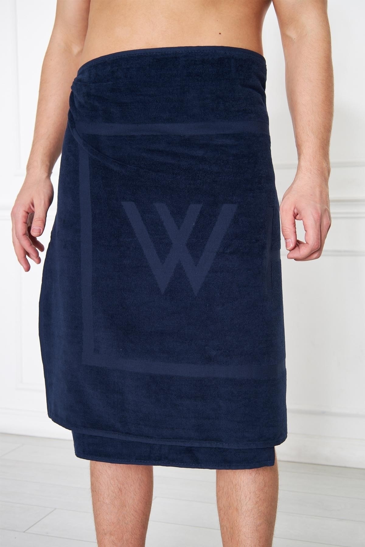 Navy Blue Beach Towel