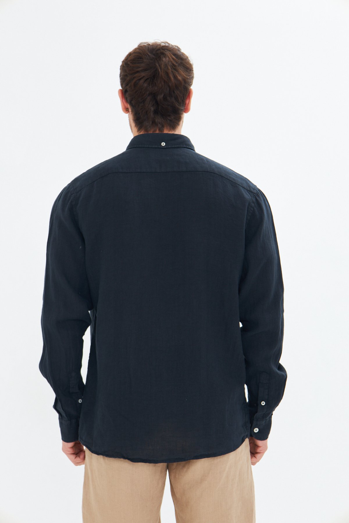 Black Linen Shirt