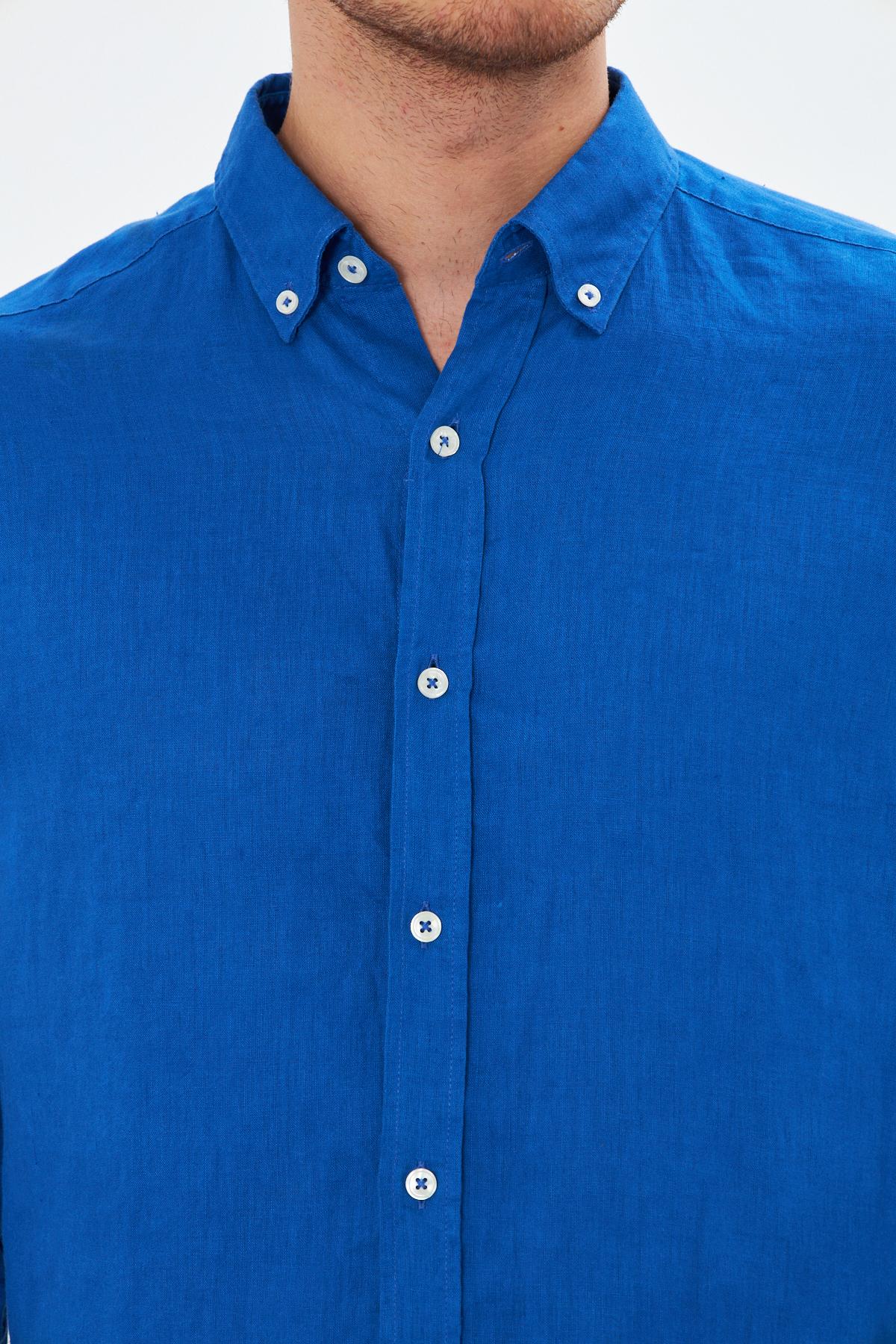 Saxe Men's Linen Shirt