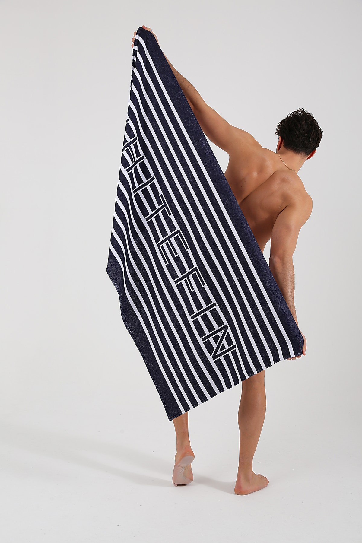 Whitefin Branded Beach Towel