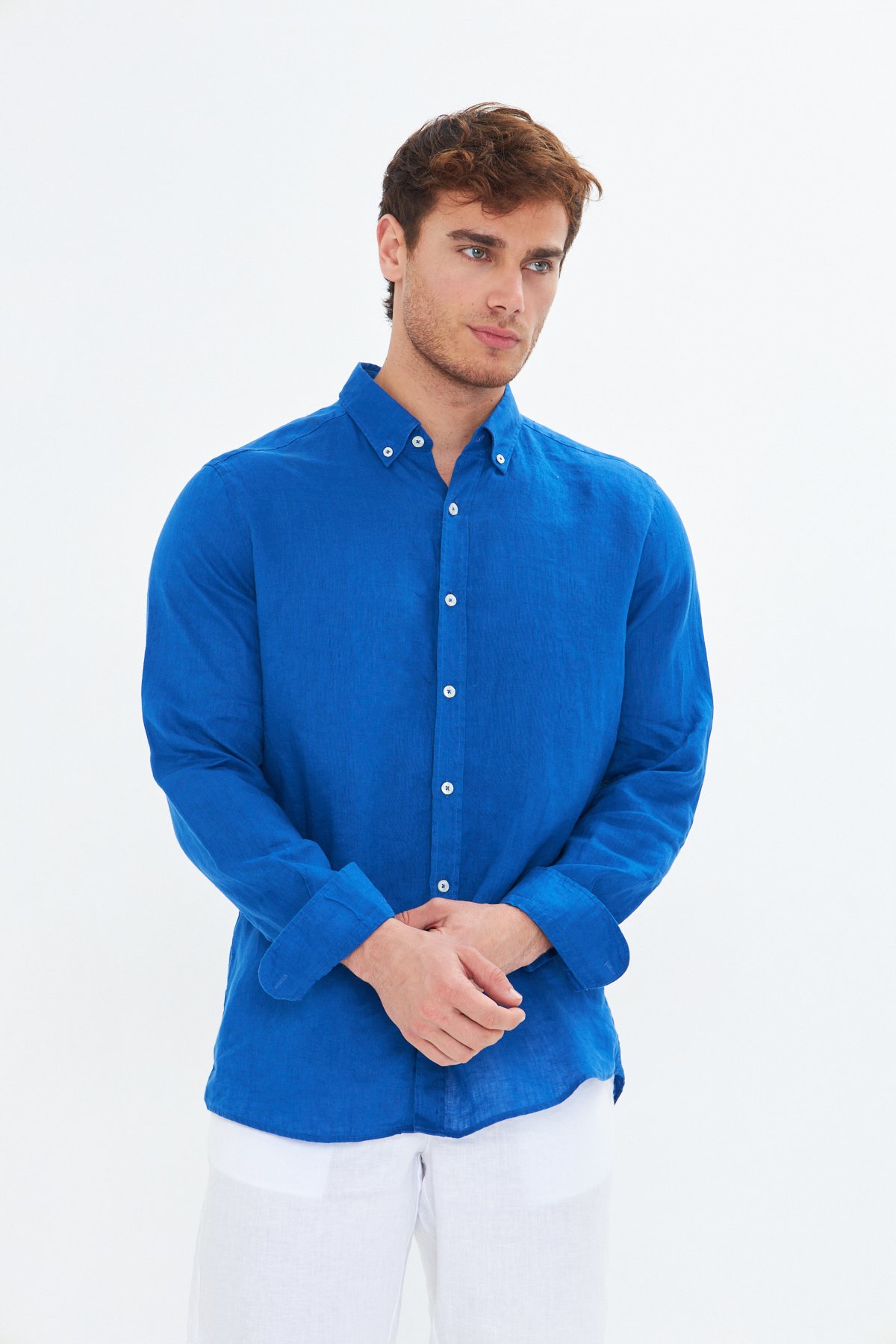 Saxe Men's Linen Shirt