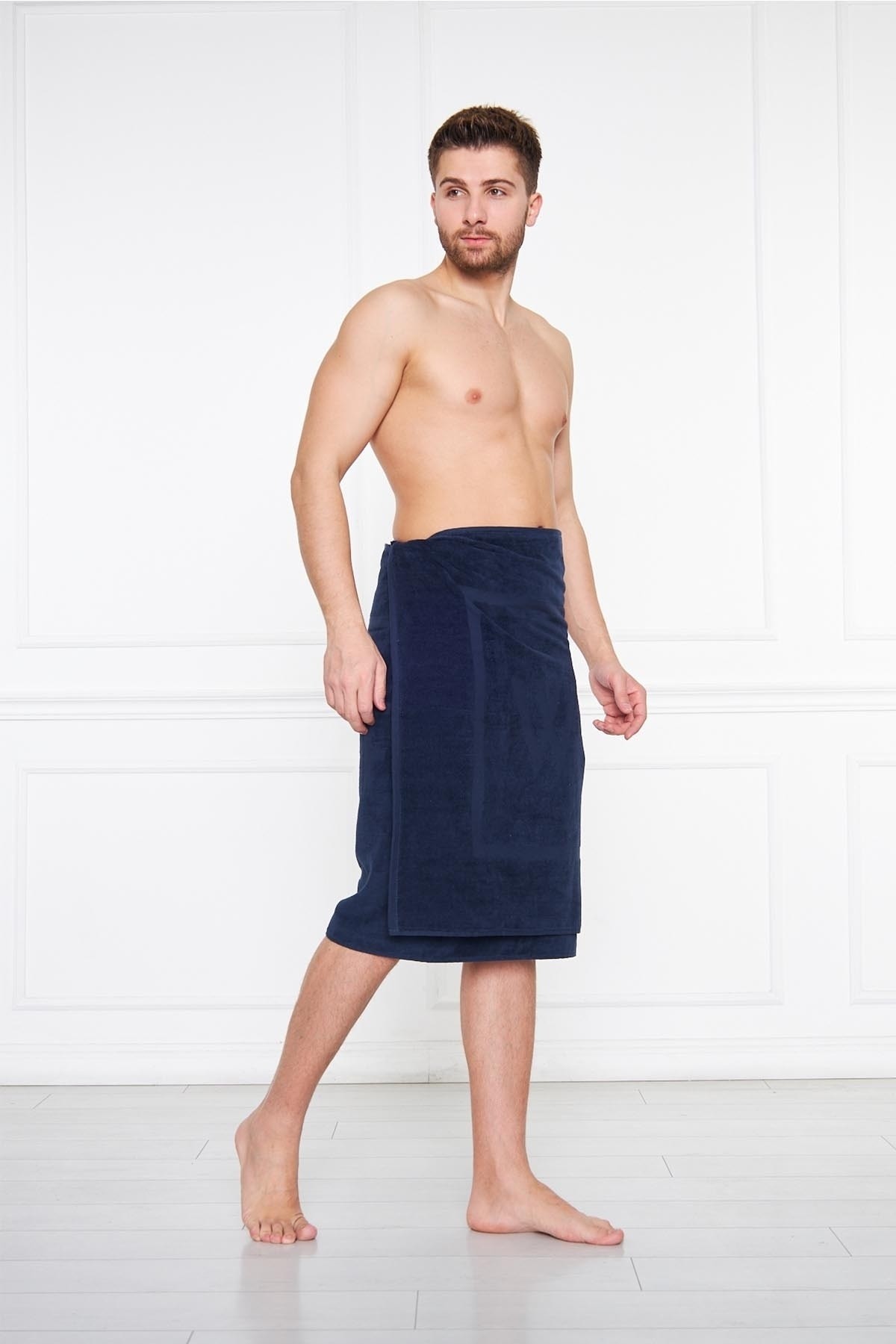 Navy Blue Beach Towel