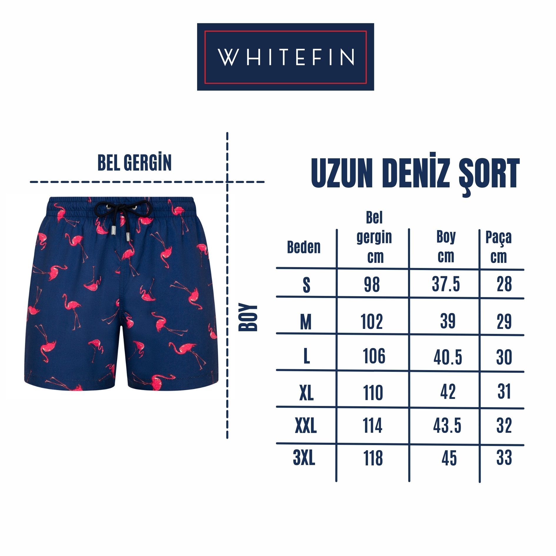 Deniz Atı Erkek Deniz Şortu