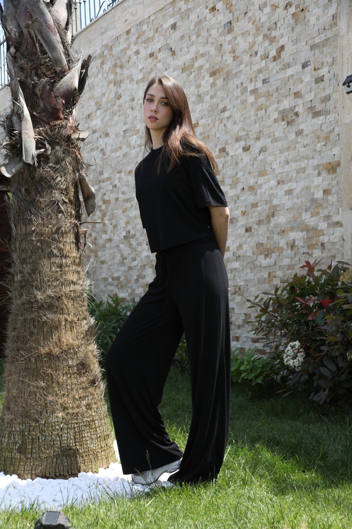 Slouchy Black Trousers