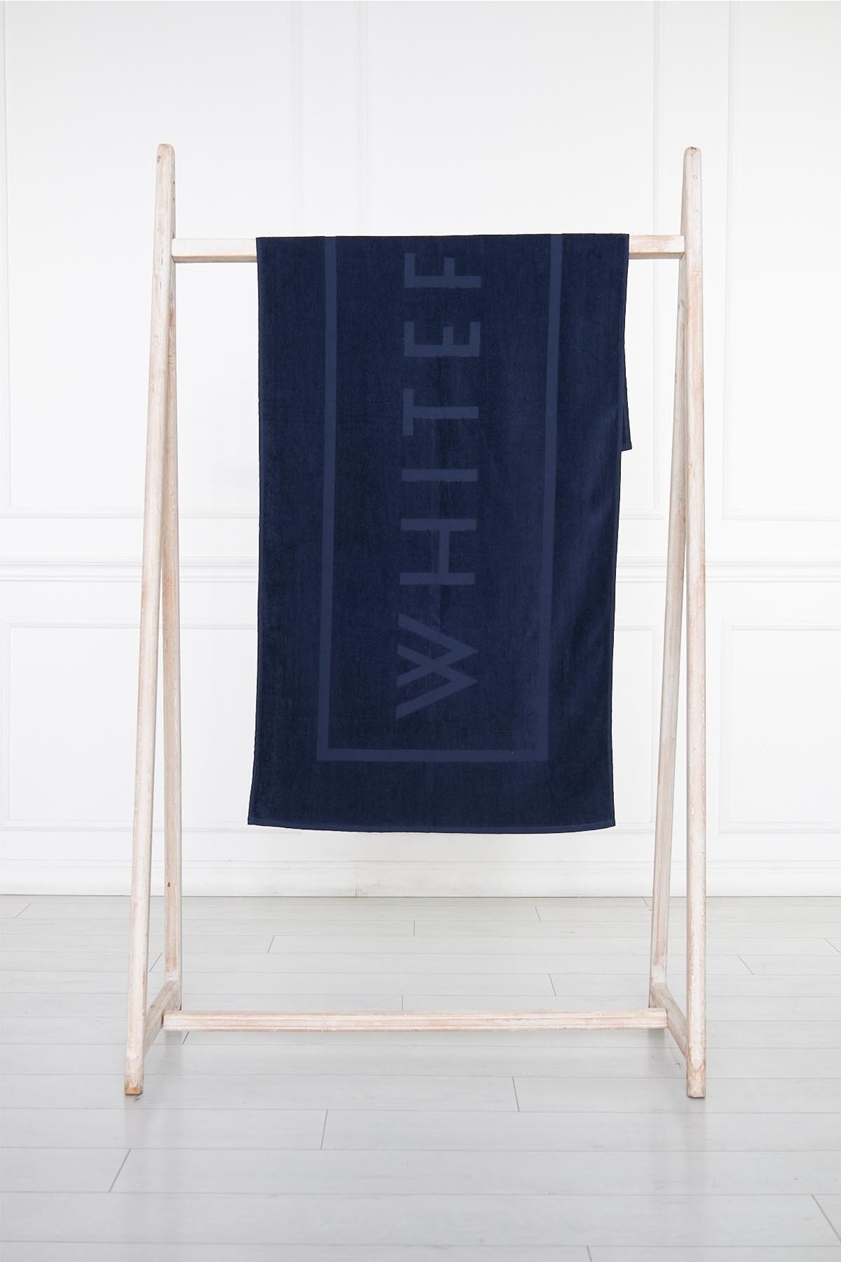 Navy Blue Beach Towel