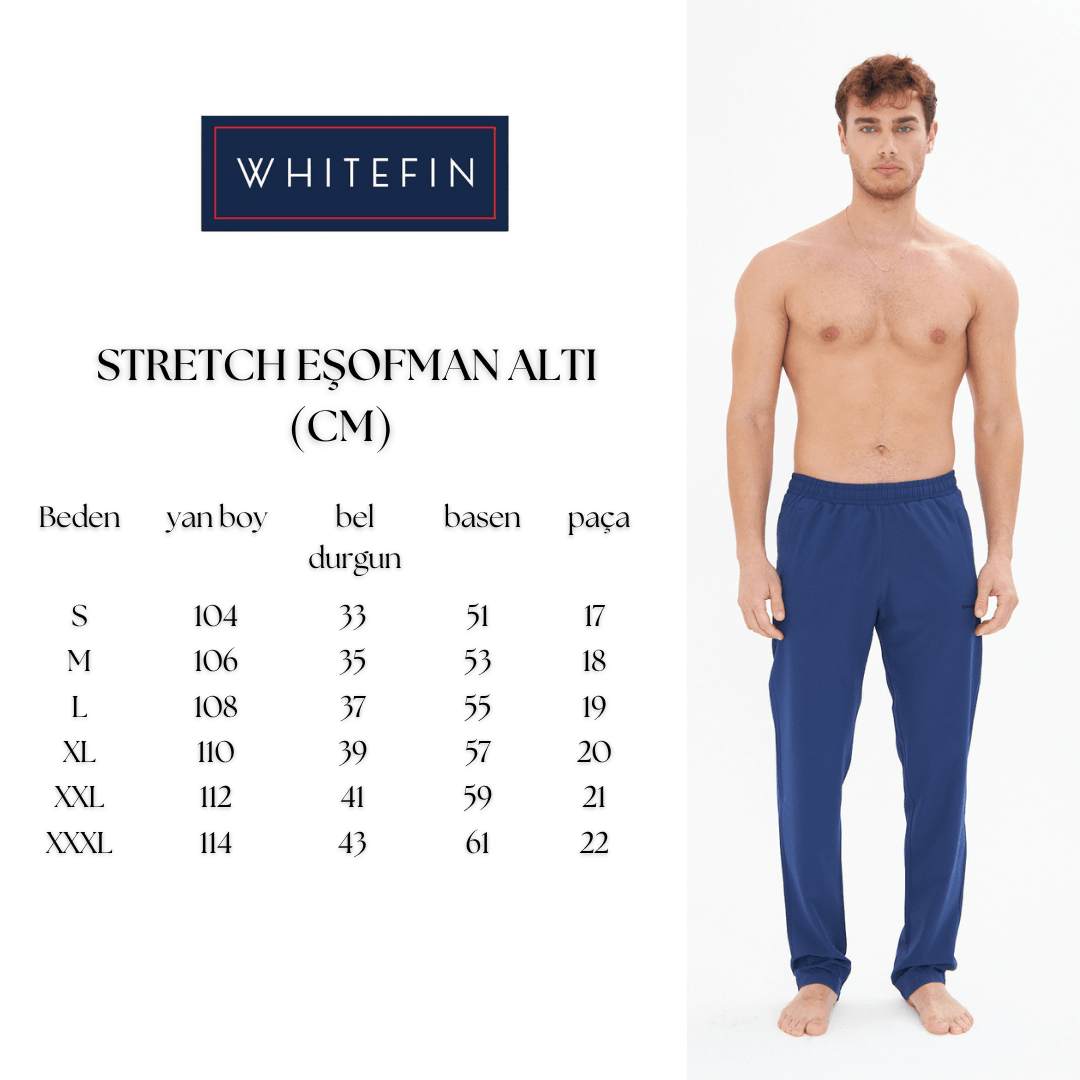 Stretch Eşofman Altı Lacivert