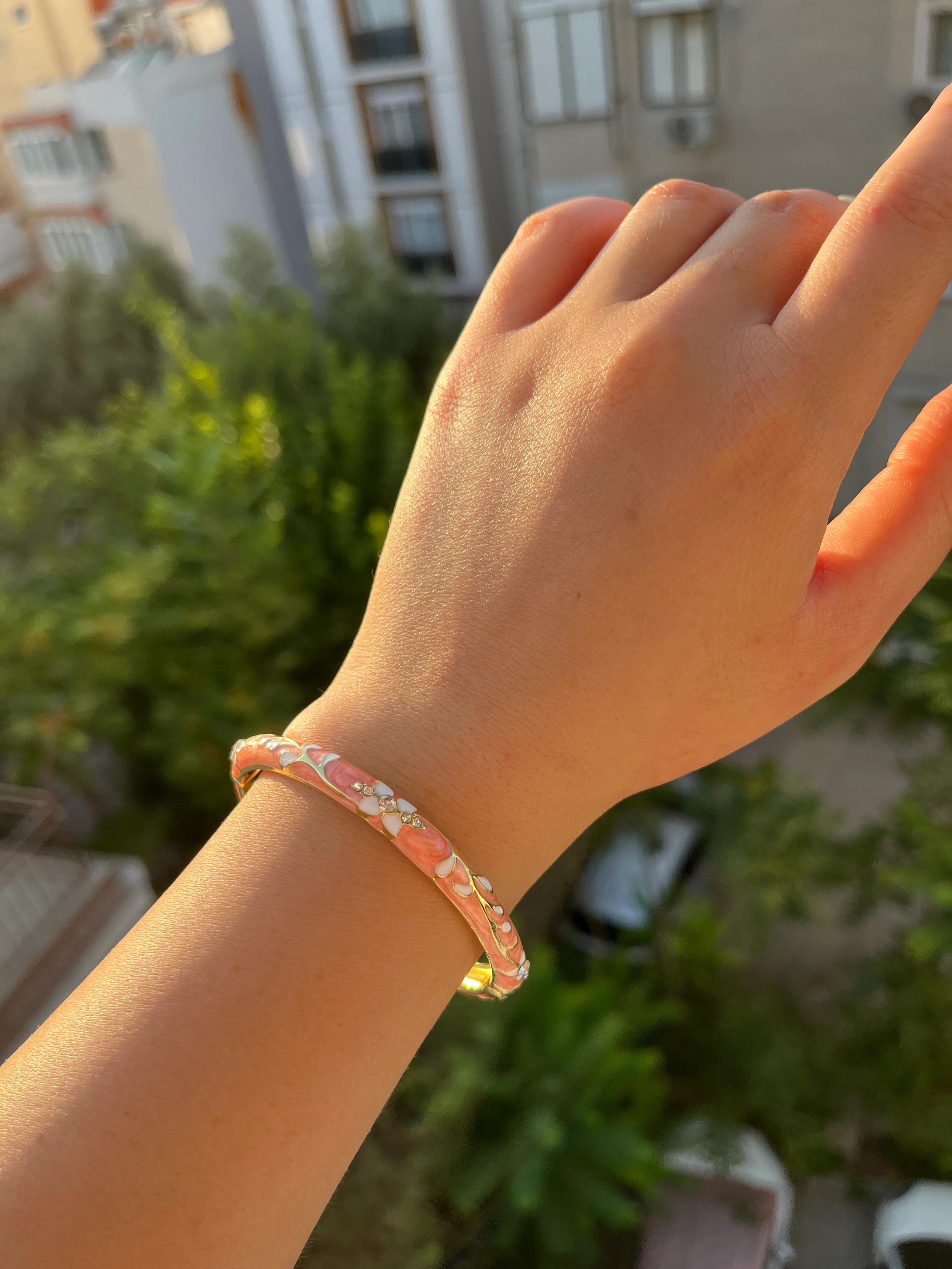 Mineli Pembe kelepçe